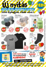 TEDi újság érvényessége 2025.08.06-ig