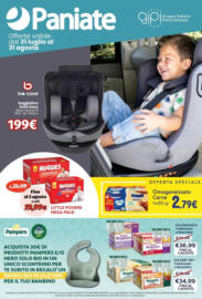 Offerte valide dal 31 luglio al 31 agosto