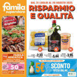 Famila Superstore Risparmio qualita - al 20.08.2025