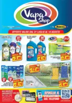 Vapashop OFFERTE VALIDE DAL 31 LUGLIO AL 14 AGOSTO FFERTE VALIDE DAL 31 - al 14.08.2025