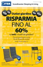 JYSK RISPARMIA FINO AL 60% - al 16.08.2025