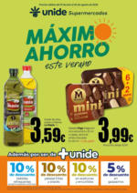 Unide Supermercados Máximo Ahorro este verano en UNIDE Super - hasta el 20.08.2025