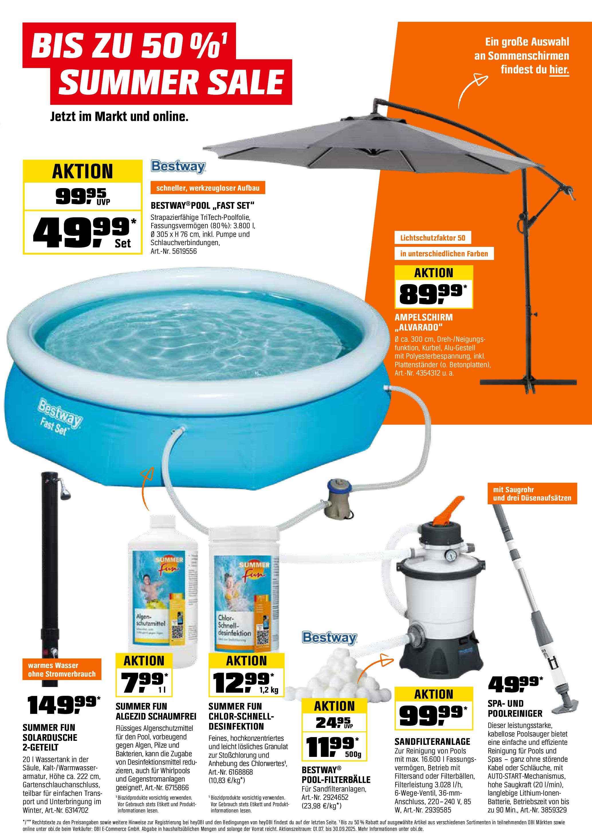 Obi Prospekt (ab 01.08.2025) zum Blättern | Seite: 5 | Produkte: Kabel, Wasser Obi Prospekt (ab 01.08.2025) zum Blättern | Seite: 5 | Produkte: Kabel, Wasser