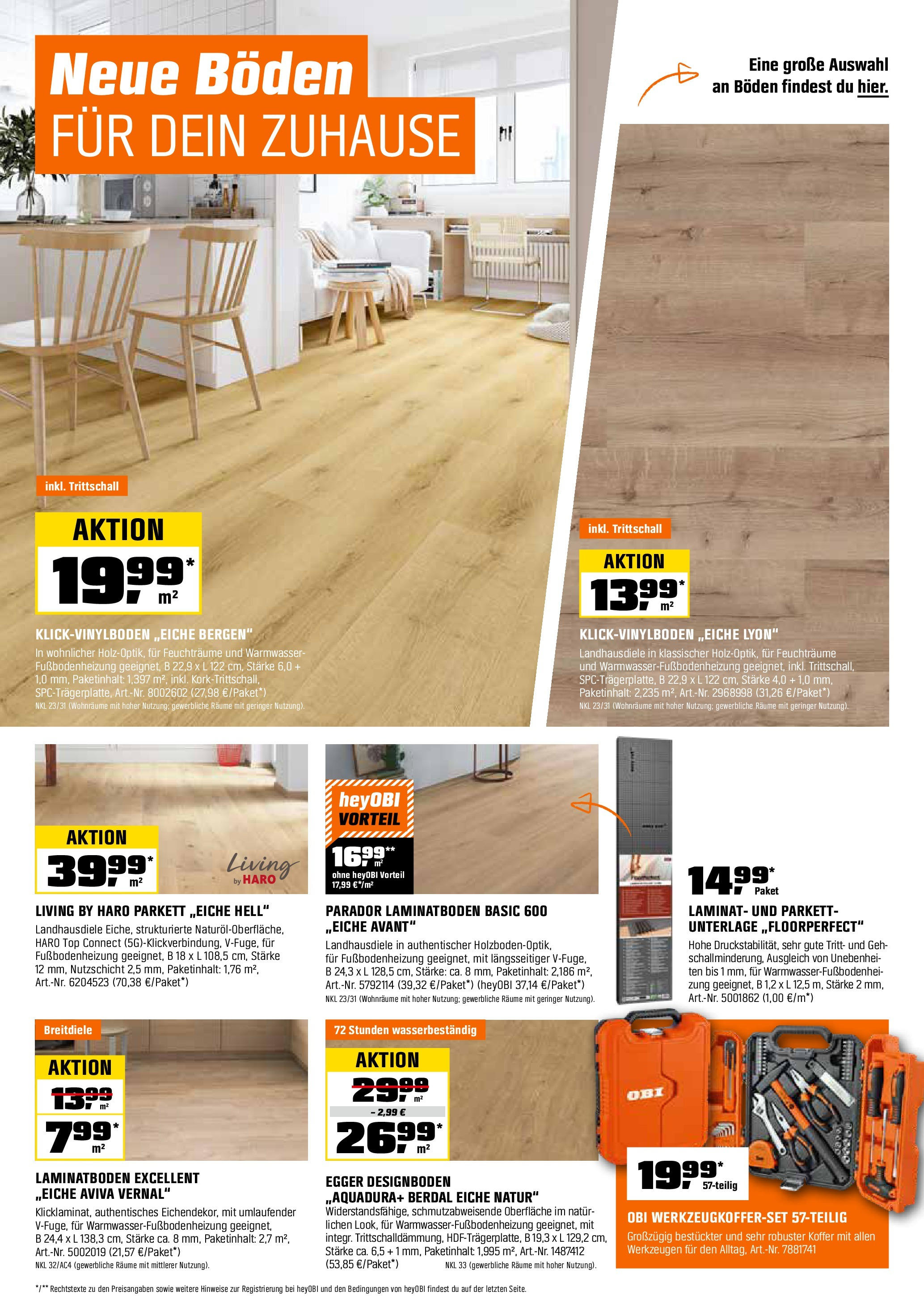 Obi Prospekt (ab 01.08.2025) zum Blättern | Seite: 15 | Produkte: Top, Koffer Obi Prospekt (ab 01.08.2025) zum Blättern | Seite: 15 | Produkte: Top, Koffer
