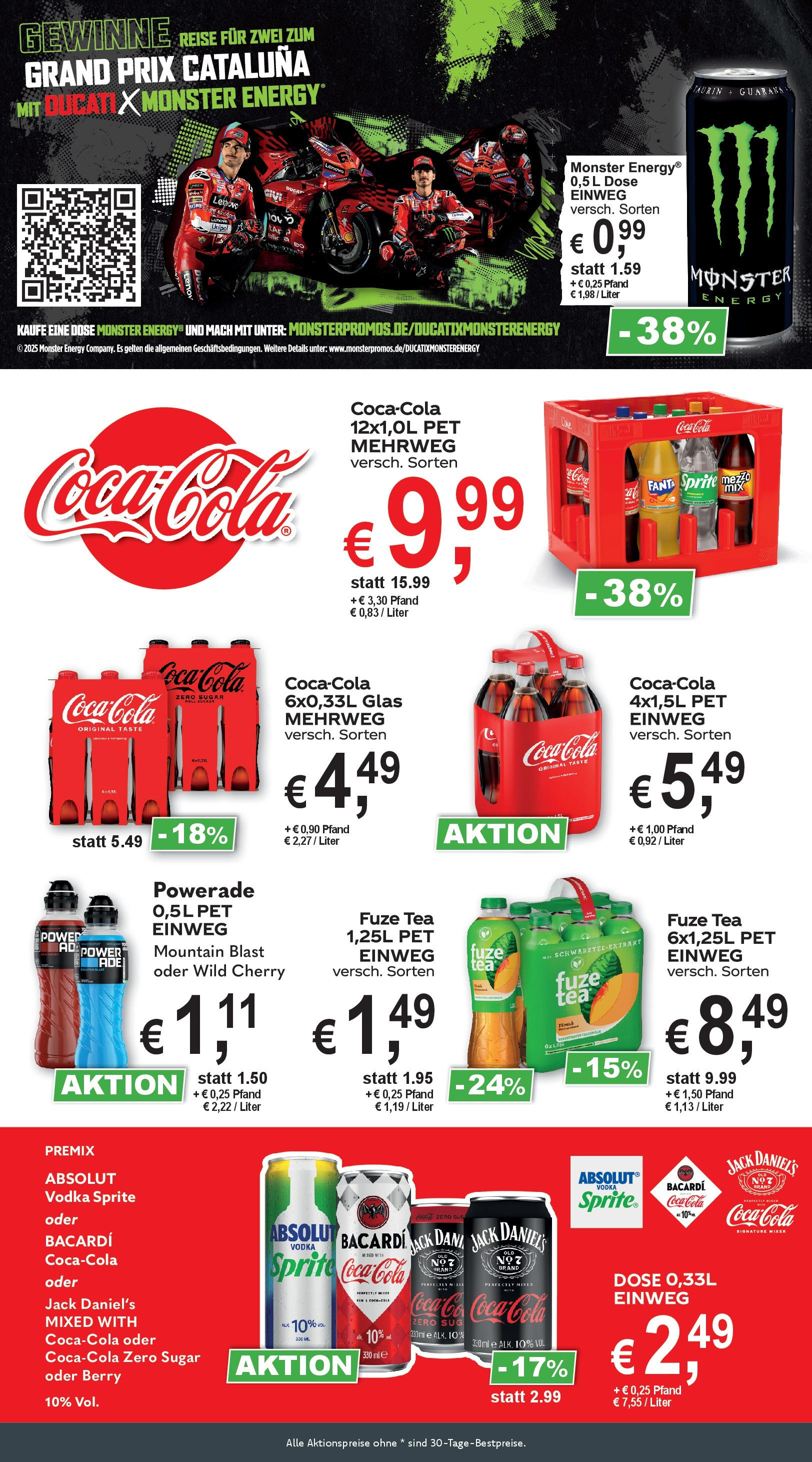 Getränkeland - Getränkeland: Getränkeangebote (ab 03.08.2025) zum Blättern | Seite: 8 | Produkte: Mixer, Fanta, Cola, Powerade Getränkeland - Getränkeland: Getränkeangebote (ab 03.08.2025) zum Blättern | Seite: 8 | Produkte: Mixer, Fanta, Cola, Powerade