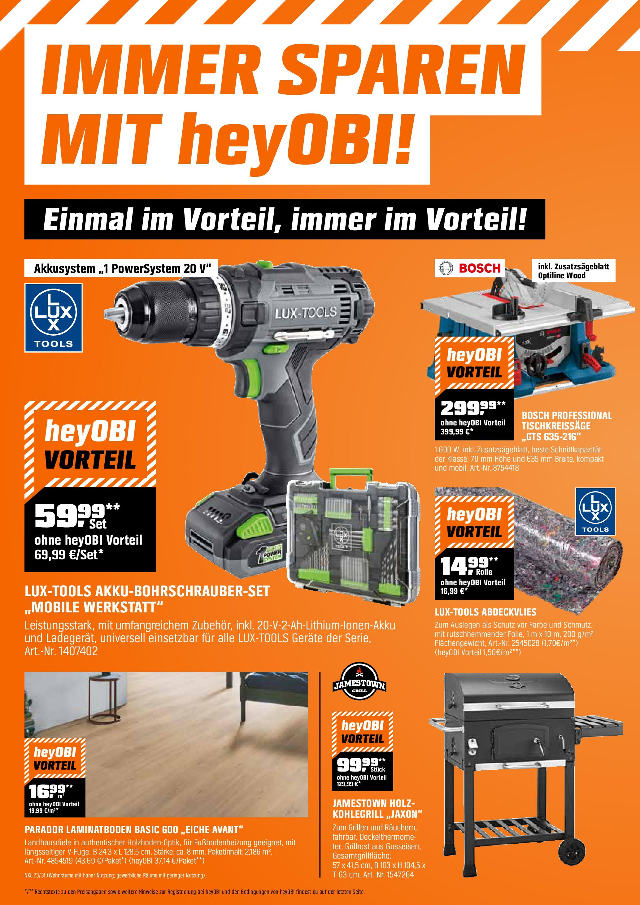 OBI Flugblatt (15.08.2025) || Aktuelle Angebote | Seite: 2 | Produkte: Grill OBI Flugblatt von 15.08.2025 - Aktuelle Angebote | Seite: 2 | Produkte: Grill