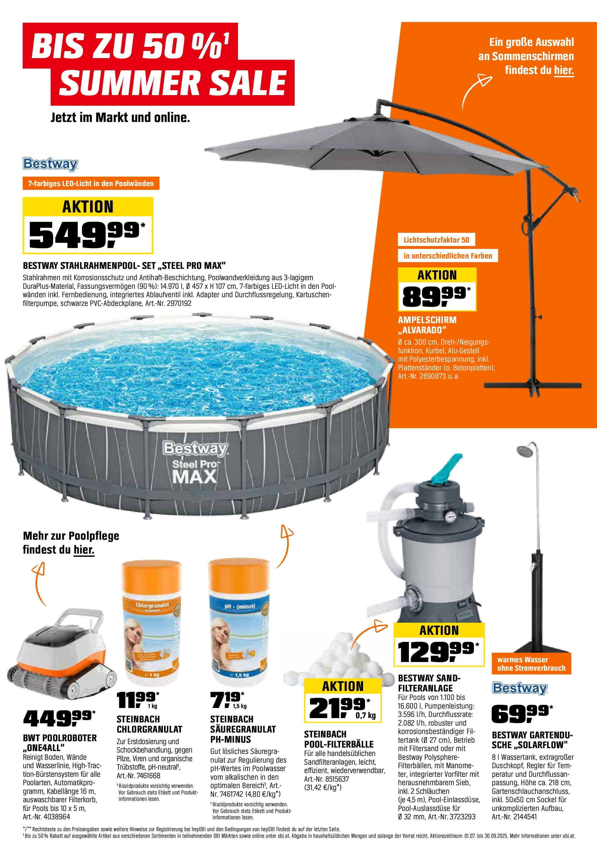 OBI Flugblatt (15.08.2025) || Aktuelle Angebote | Seite: 20 | Produkte: Wasser, Adapter OBI Flugblatt von 15.08.2025 - Aktuelle Angebote | Seite: 20 | Produkte: Wasser, Adapter
