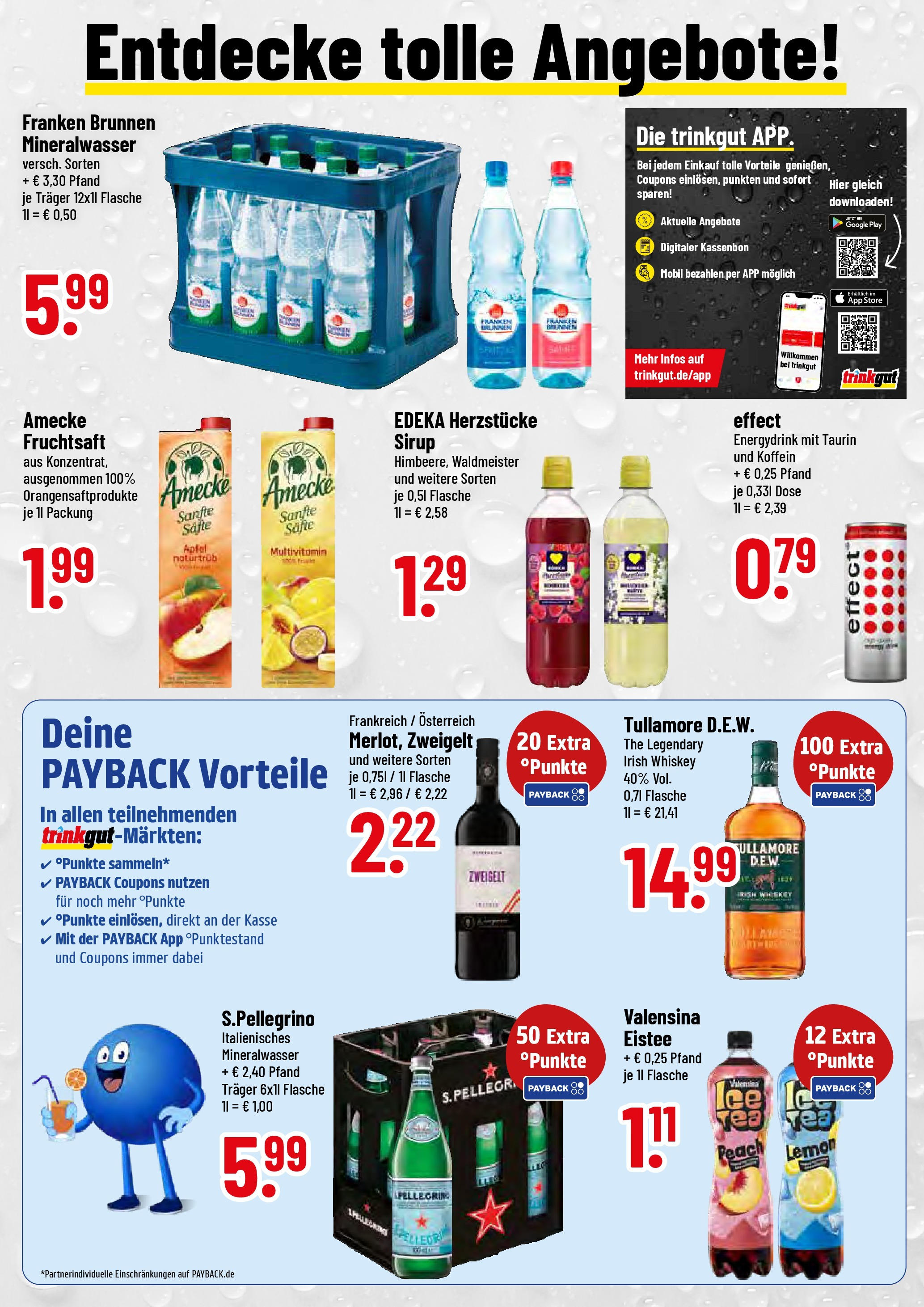 Trinkgut prospekt Neuburg an der Donau	 (ab 03.08.2025) » Angebote online | Seite: 2 | Produkte: Sirup, Mineralwasser, Fruchtsaft, Whiskey