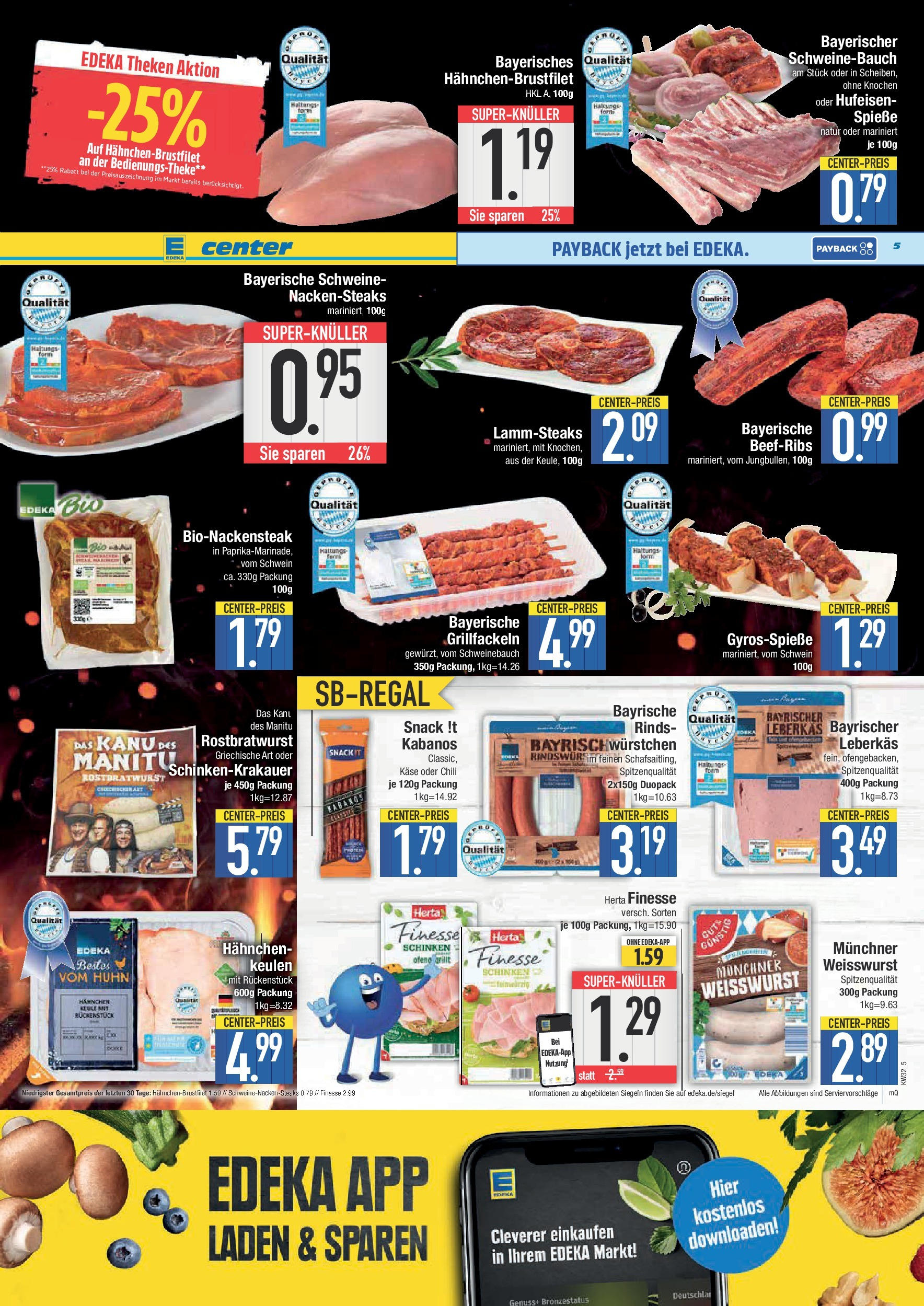 Edeka prospekt München	 (ab 03.08.2025) » Angebote Online | Seite: 5