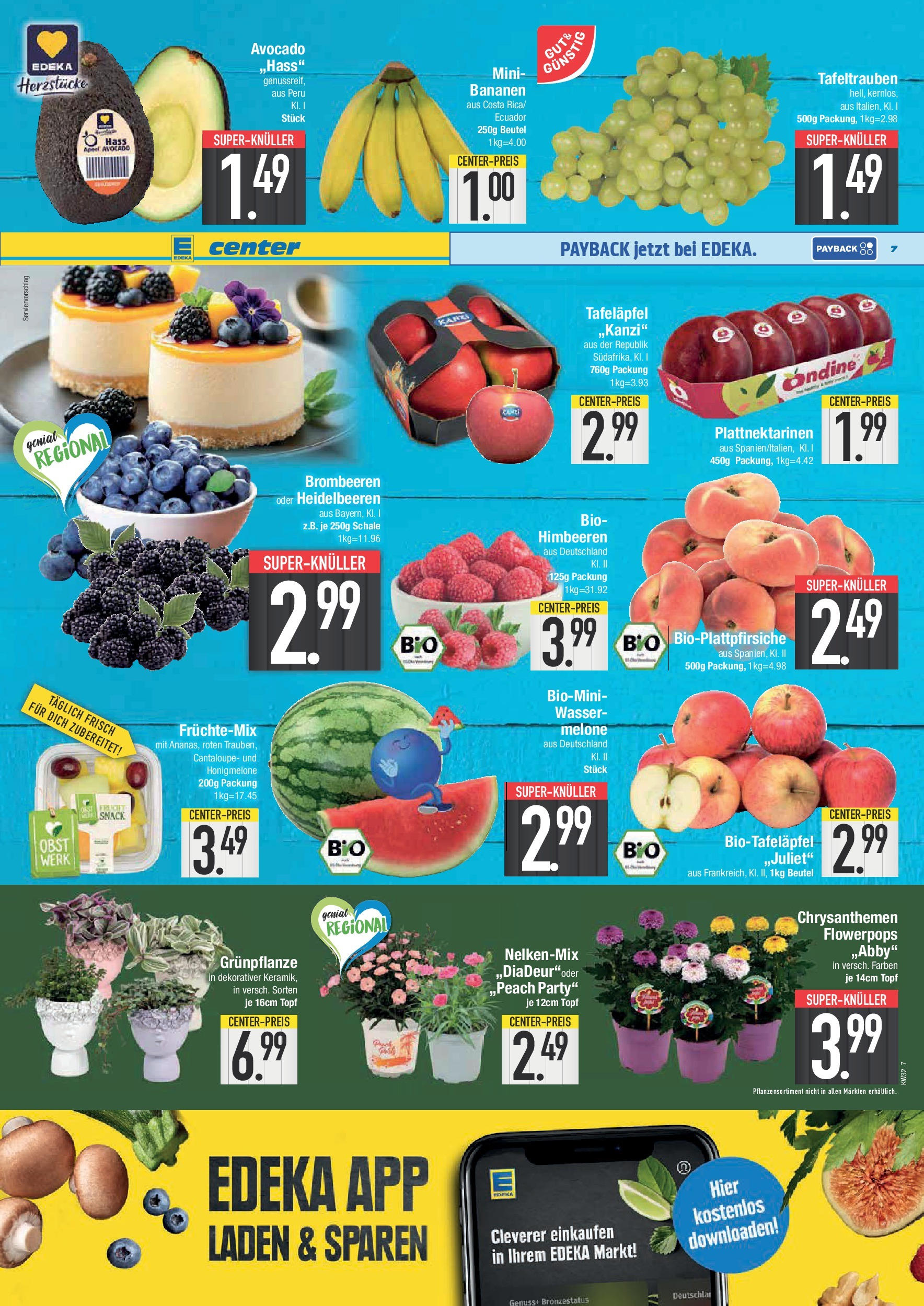 Edeka prospekt München	 (ab 03.08.2025) » Angebote Online | Seite: 7