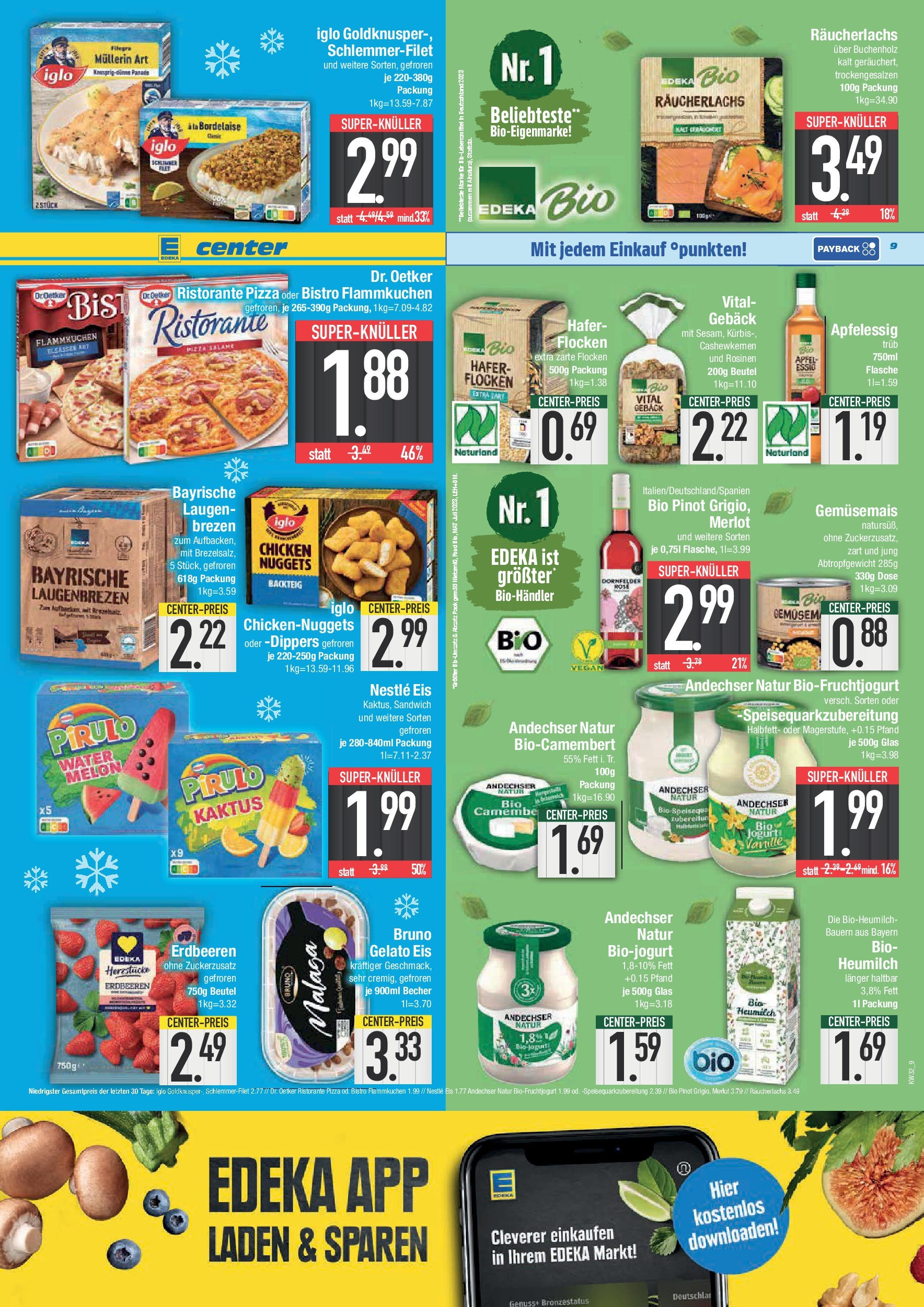 Edeka prospekt München	 (ab 03.08.2025) » Angebote Online | Seite: 9