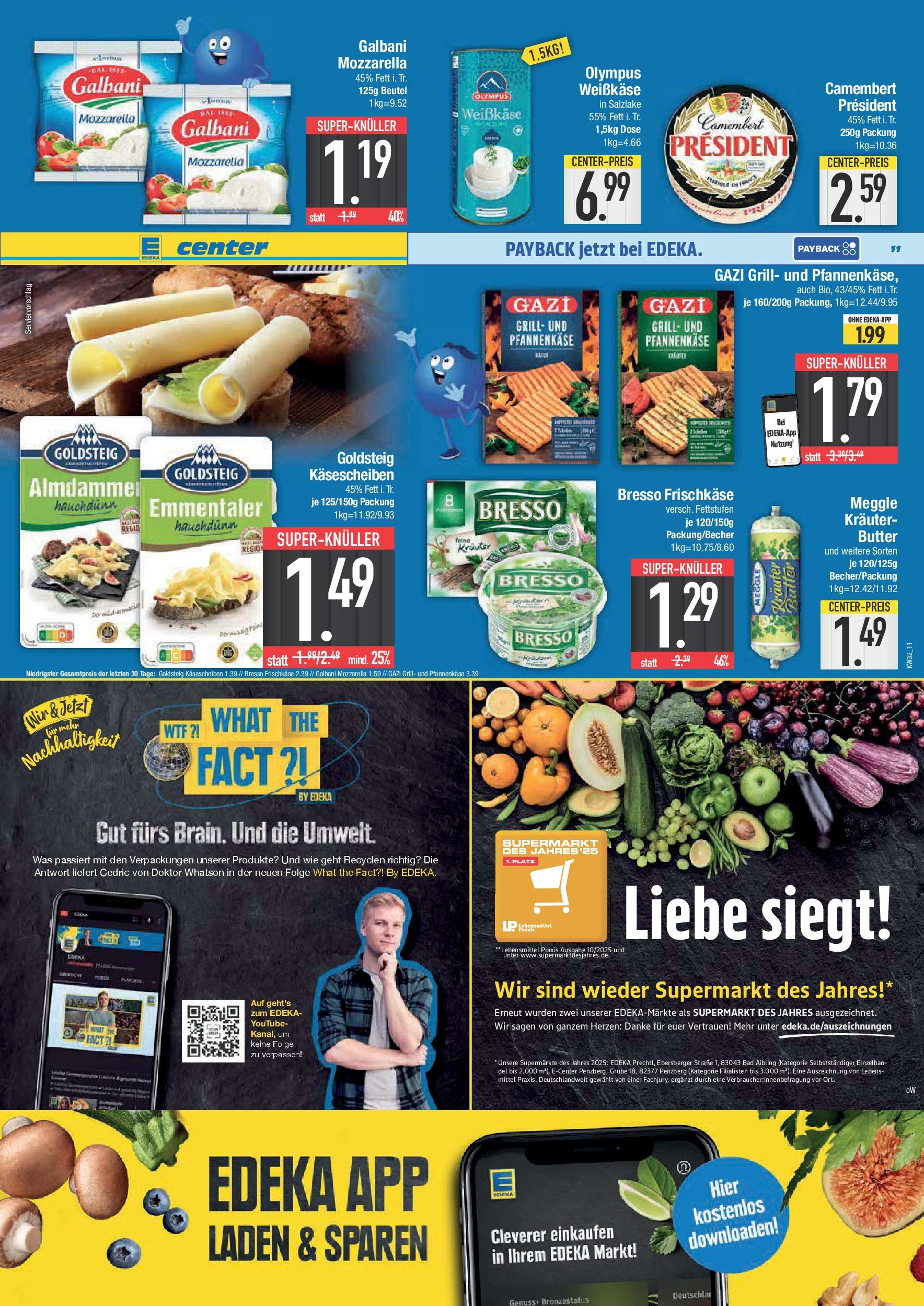 Edeka prospekt Hunderdorf (ab 03.08.2025) » Angebote Online | Seite: 11 Edeka prospekt Hunderdorf (ab 03.08.2025) » Angebote Online | Seite: 11