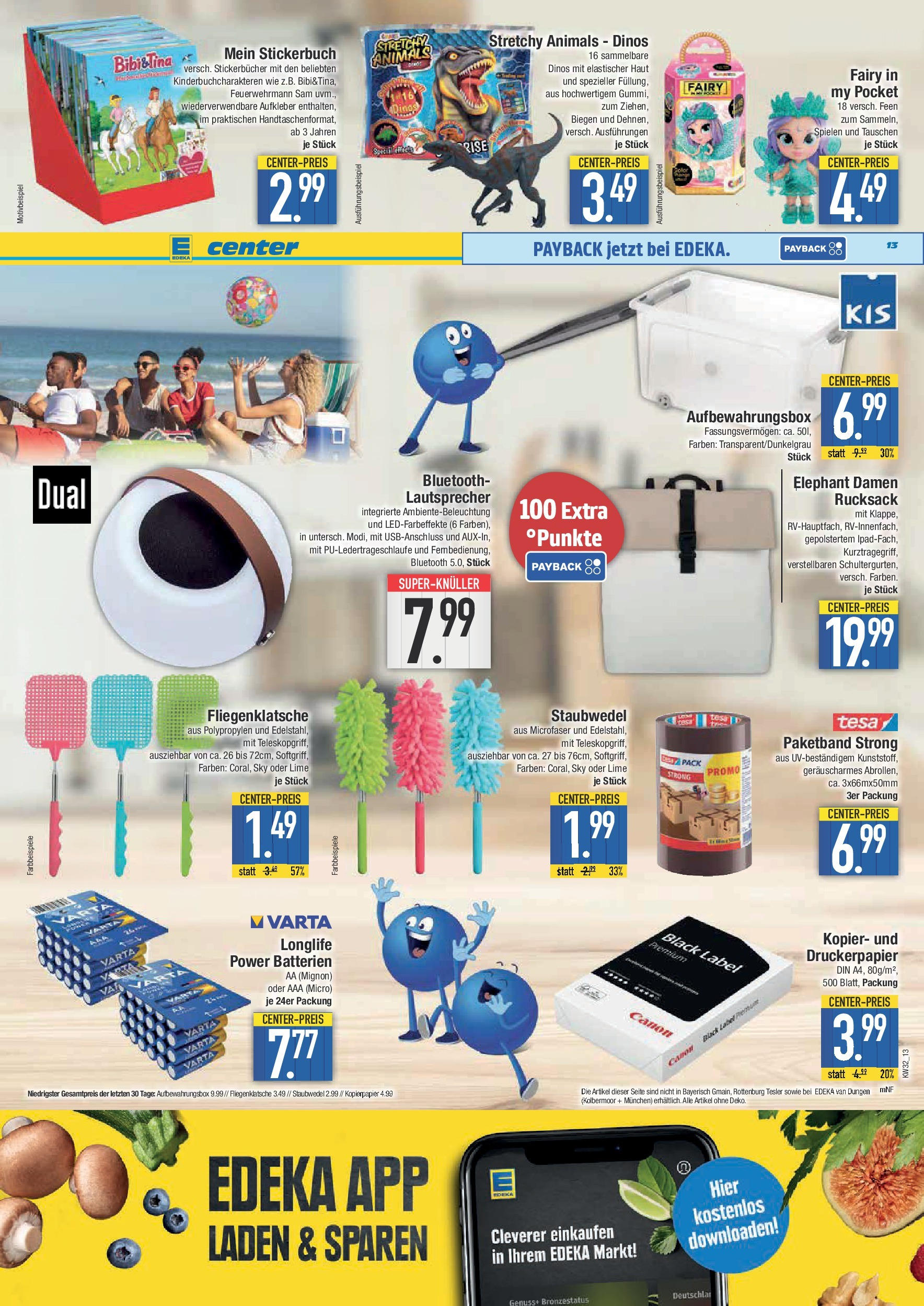 Edeka prospekt Hunderdorf (ab 03.08.2025) » Angebote Online | Seite: 13 Edeka prospekt Hunderdorf (ab 03.08.2025) » Angebote Online | Seite: 13