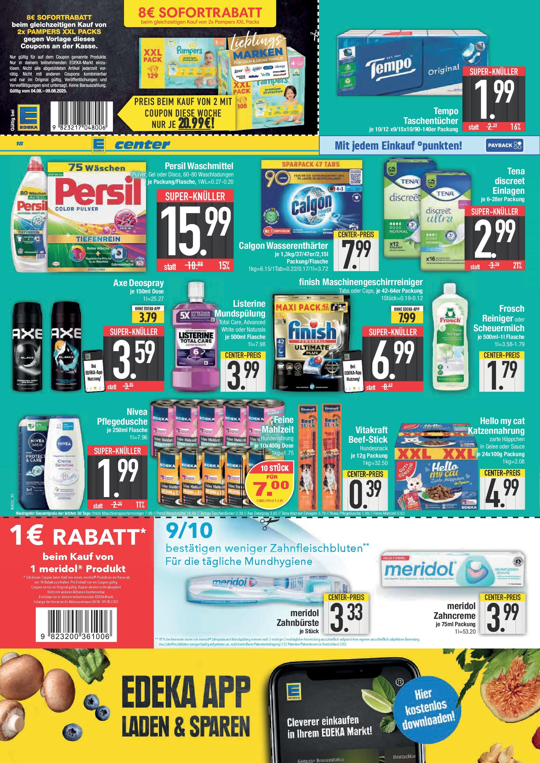 Edeka prospekt München	 (ab 03.08.2025) » Angebote Online | Seite: 18