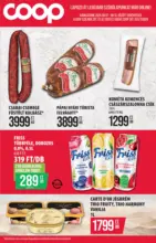 COOP Szolnok: COOP Szolnok újság érvényessége - 2025.08.13-ig - 2025.08.13 napig