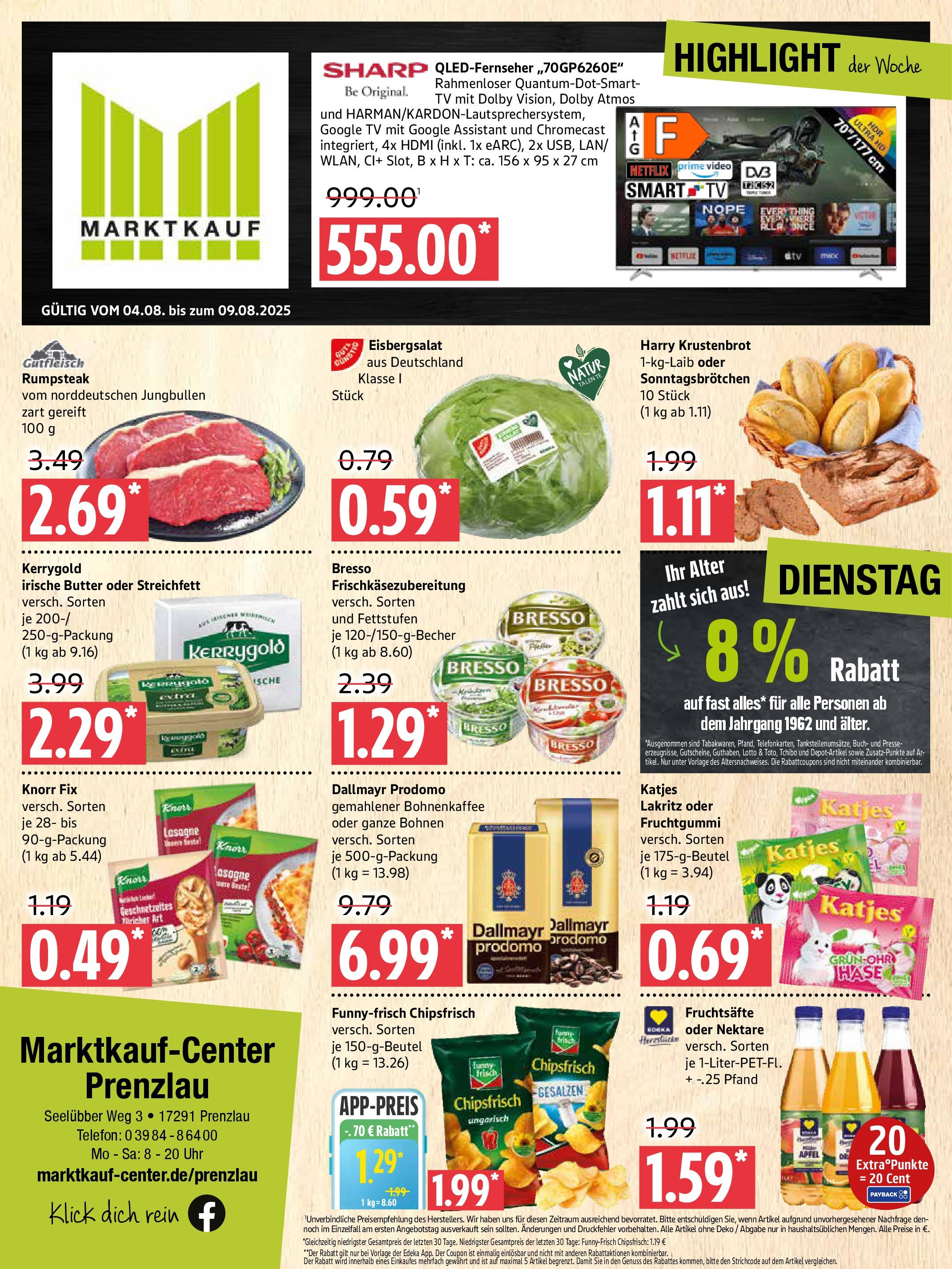 Marktkauf - Marktkauf: Wochenangebote (ab 03.08.2025) » Angebote ab Montag | Seite: 1 | Produkte: Rumpsteak, Katjes, Dallmayr, Dallmayr prodomo Marktkauf - Marktkauf: Wochenangebote (ab 03.08.2025) » Angebote online | Seite: 1 | Produkte: Rumpsteak, Katjes, Dallmayr, Dallmayr prodomo