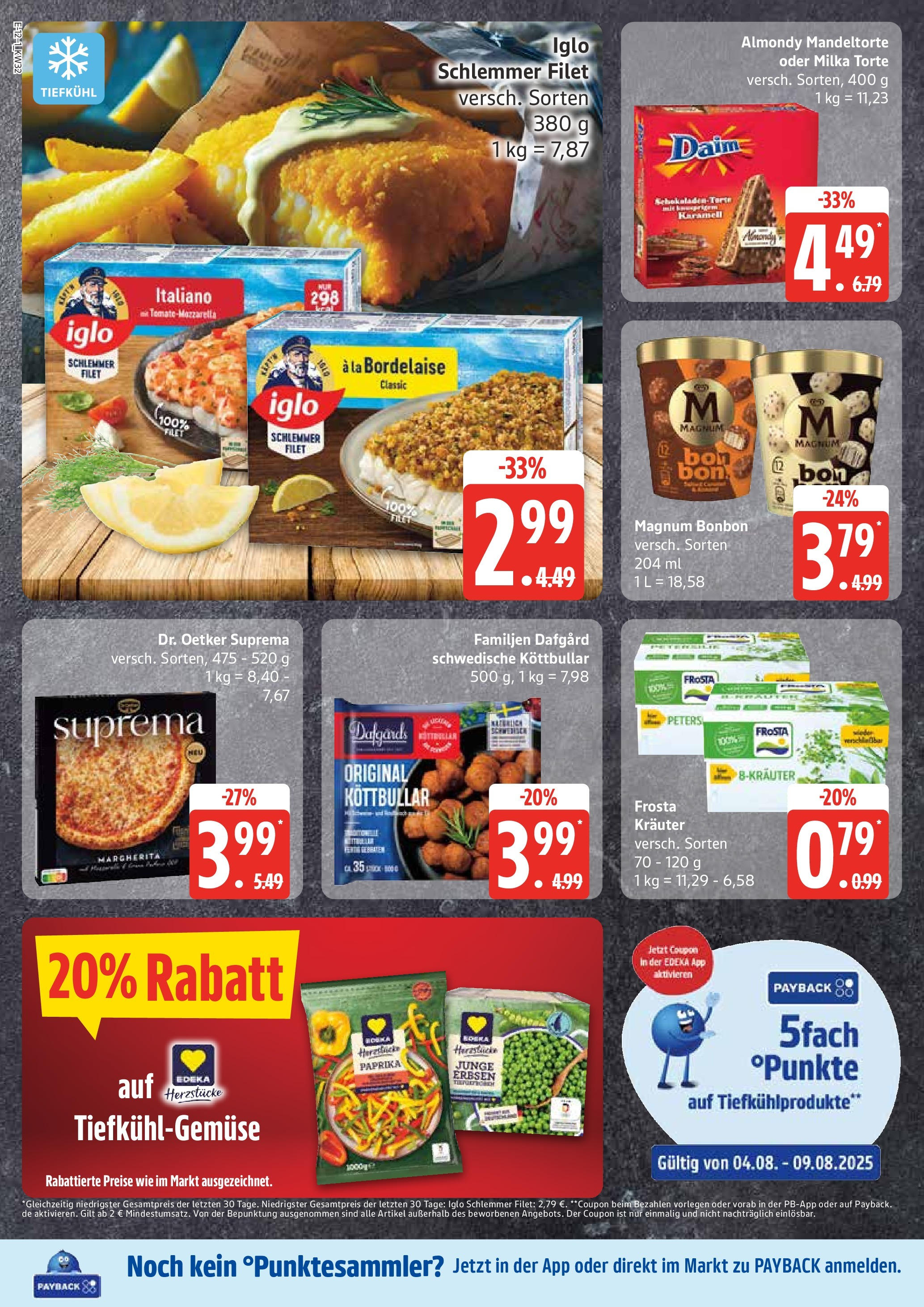Marktkauf - Marktkauf: Wochenangebote (ab 03.08.2025) » Angebote ab Montag | Seite: 12 | Produkte: Tiefkühlgemüse, Milka, Frosta, Paprika Marktkauf - Marktkauf: Wochenangebote (ab 03.08.2025) » Angebote online | Seite: 12 | Produkte: Tiefkühlgemüse, Milka, Frosta, Paprika