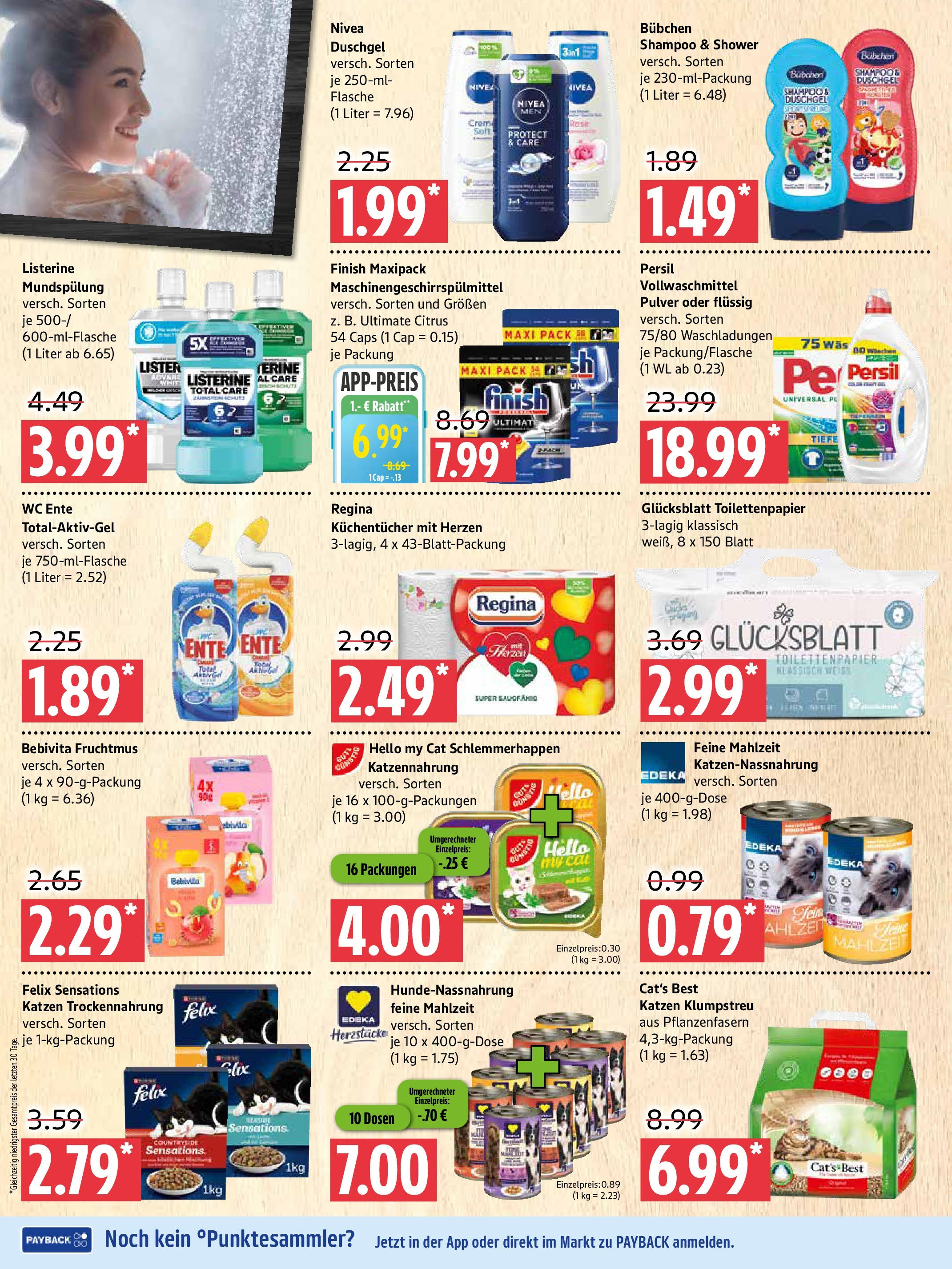 Marktkauf - Marktkauf: Wochenangebote (ab 03.08.2025) » Angebote ab Montag | Seite: 8 | Produkte: Shampoo, Ente, Persil, Listerine Marktkauf - Marktkauf: Wochenangebote (ab 03.08.2025) » Angebote online | Seite: 8 | Produkte: Shampoo, Ente, Persil, Listerine