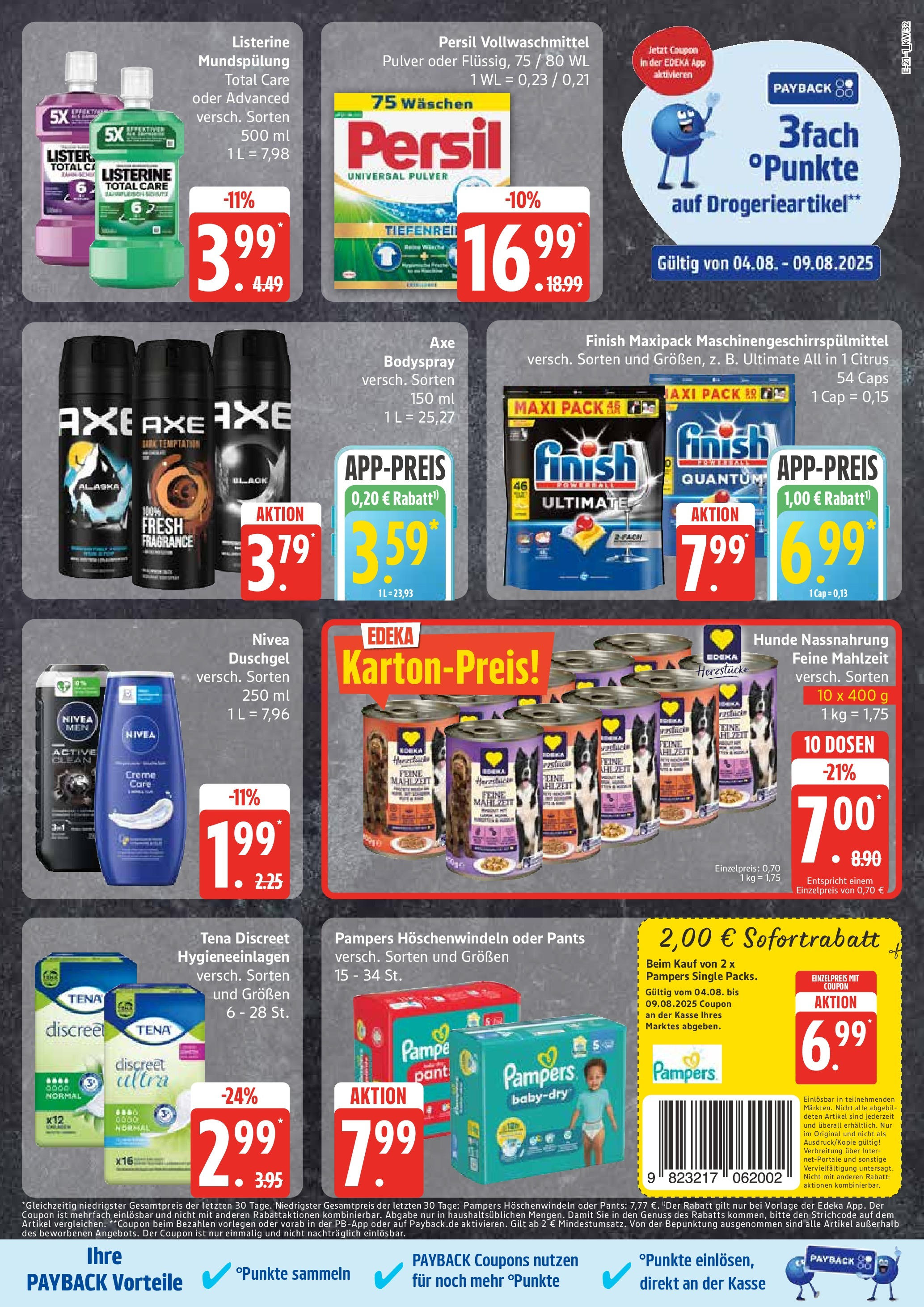 Marktkauf - Marktkauf: Wochenangebote (ab 03.08.2025) » Angebote ab Montag | Seite: 21 | Produkte: Pampers, Finish, Creme, Persil Marktkauf - Marktkauf: Wochenangebote (ab 03.08.2025) » Angebote online | Seite: 21 | Produkte: Pampers, Finish, Creme, Persil