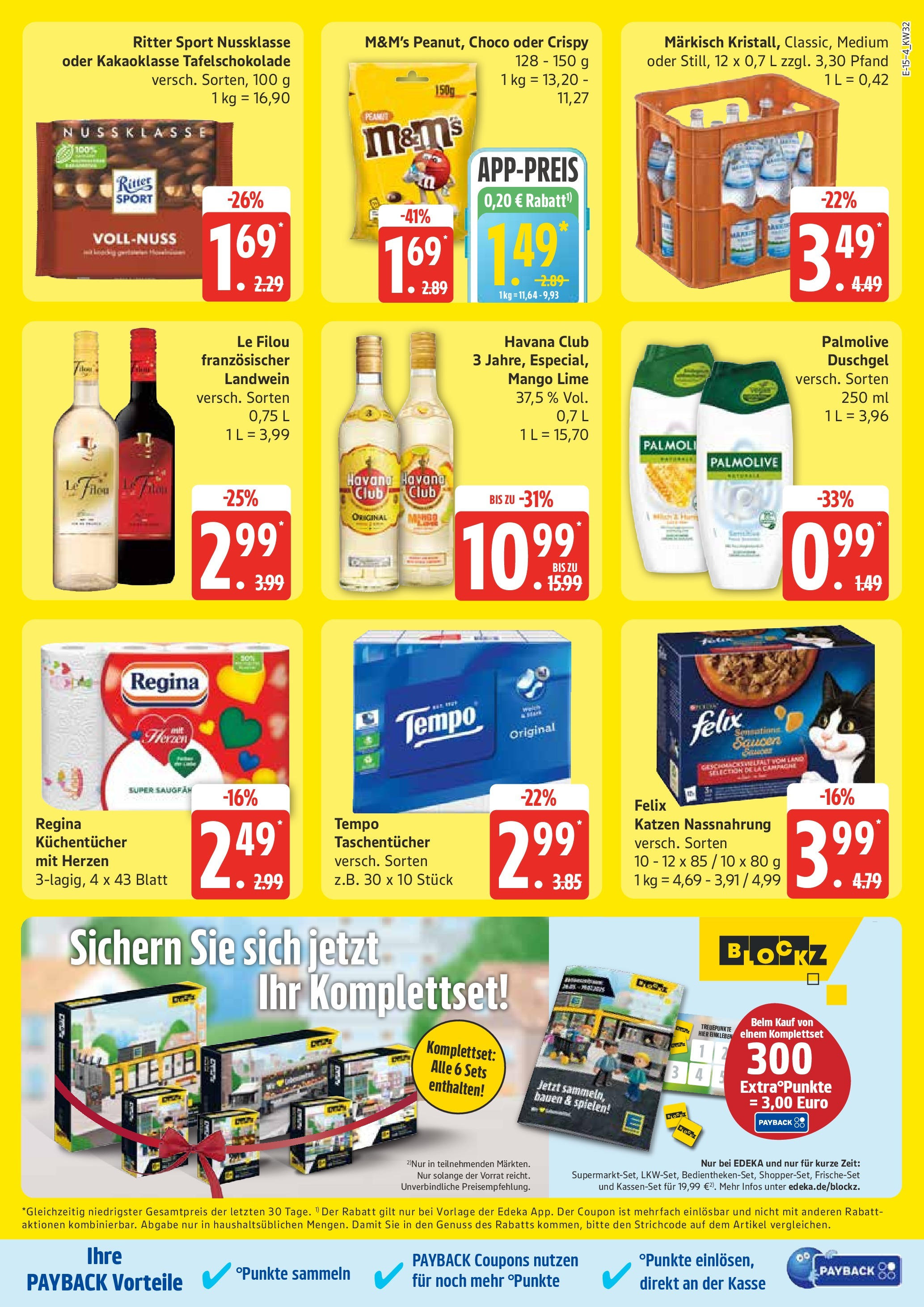 Marktkauf - Marktkauf: Wochenangebote (ab 03.08.2025) » Angebote ab Montag | Seite: 15 | Produkte: Le filou, Ritter sport, M&M's, Tempo Marktkauf - Marktkauf: Wochenangebote (ab 03.08.2025) » Angebote online | Seite: 15 | Produkte: Le filou, Ritter sport, M&M's, Tempo