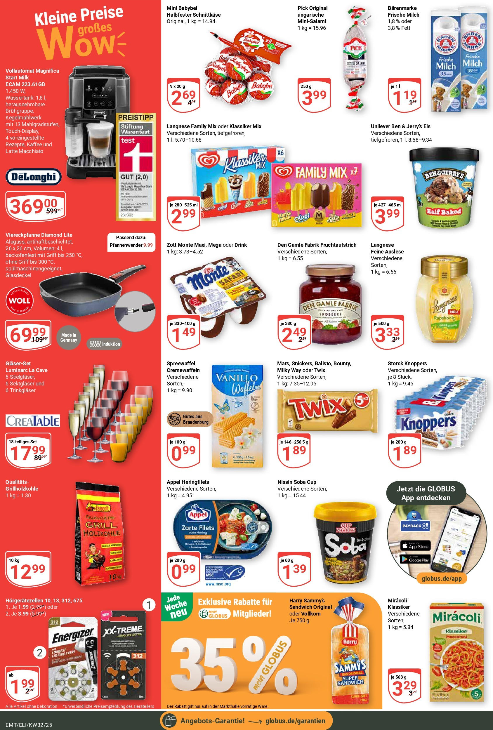 Globus prospekt Erfurt-Linderbach (ab 03.08.2025) » Angebote ab Montag | Seite: 8 | Produkte: Milch, Twix, Waffeln, Knoppers Globus prospekt Erfurt-Linderbach (ab 03.08.2025) » Angebote online | Seite: 8 | Produkte: Milch, Twix, Waffeln, Knoppers