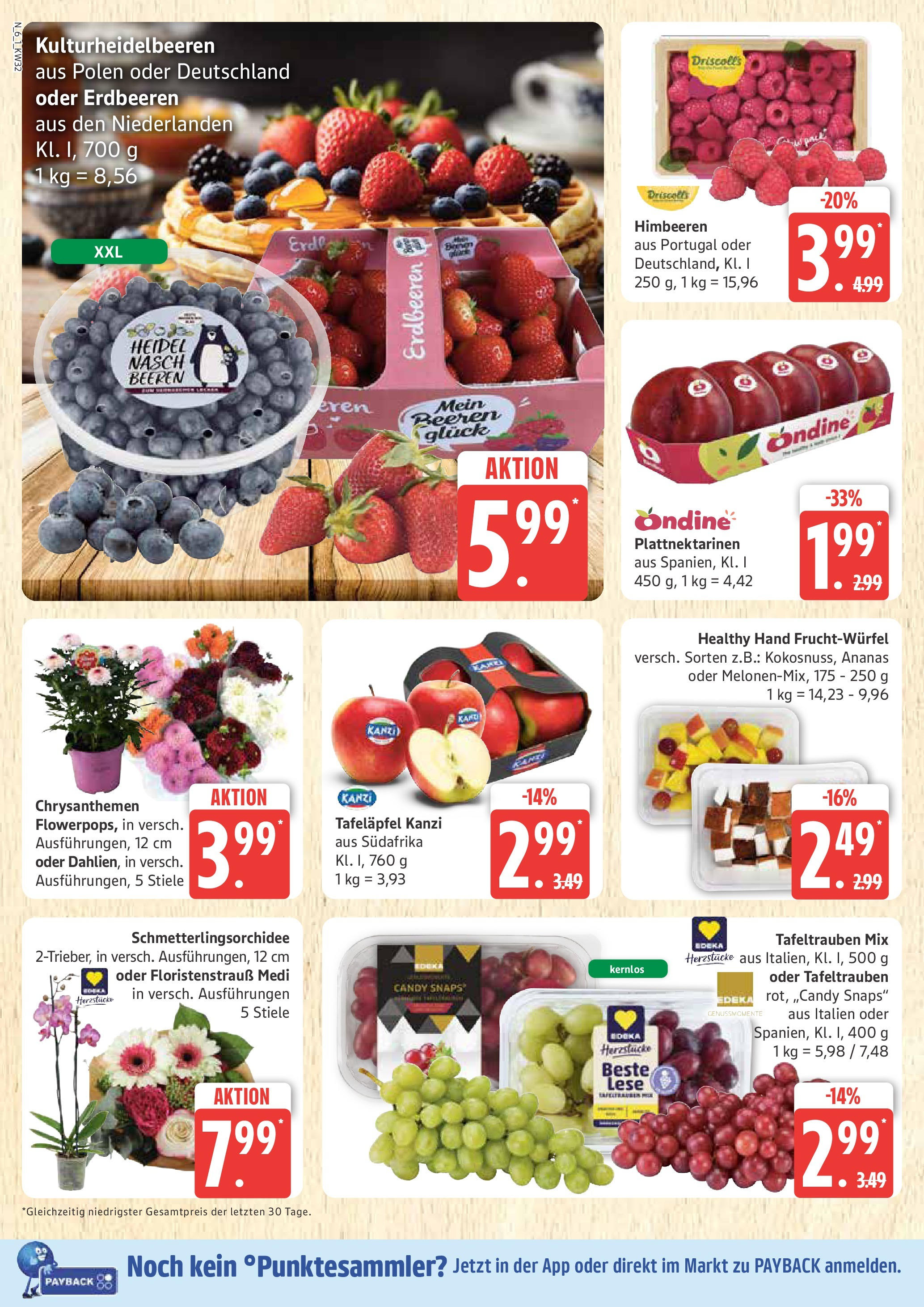 Marktkauf - Marktkauf: Wochenangebote (ab 03.08.2025) » Angebote ab Montag | Seite: 6 | Produkte: Himbeeren, Ananas, Erdbeeren Marktkauf - Marktkauf: Wochenangebote (ab 03.08.2025) » Angebote online | Seite: 6 | Produkte: Himbeeren, Ananas, Erdbeeren