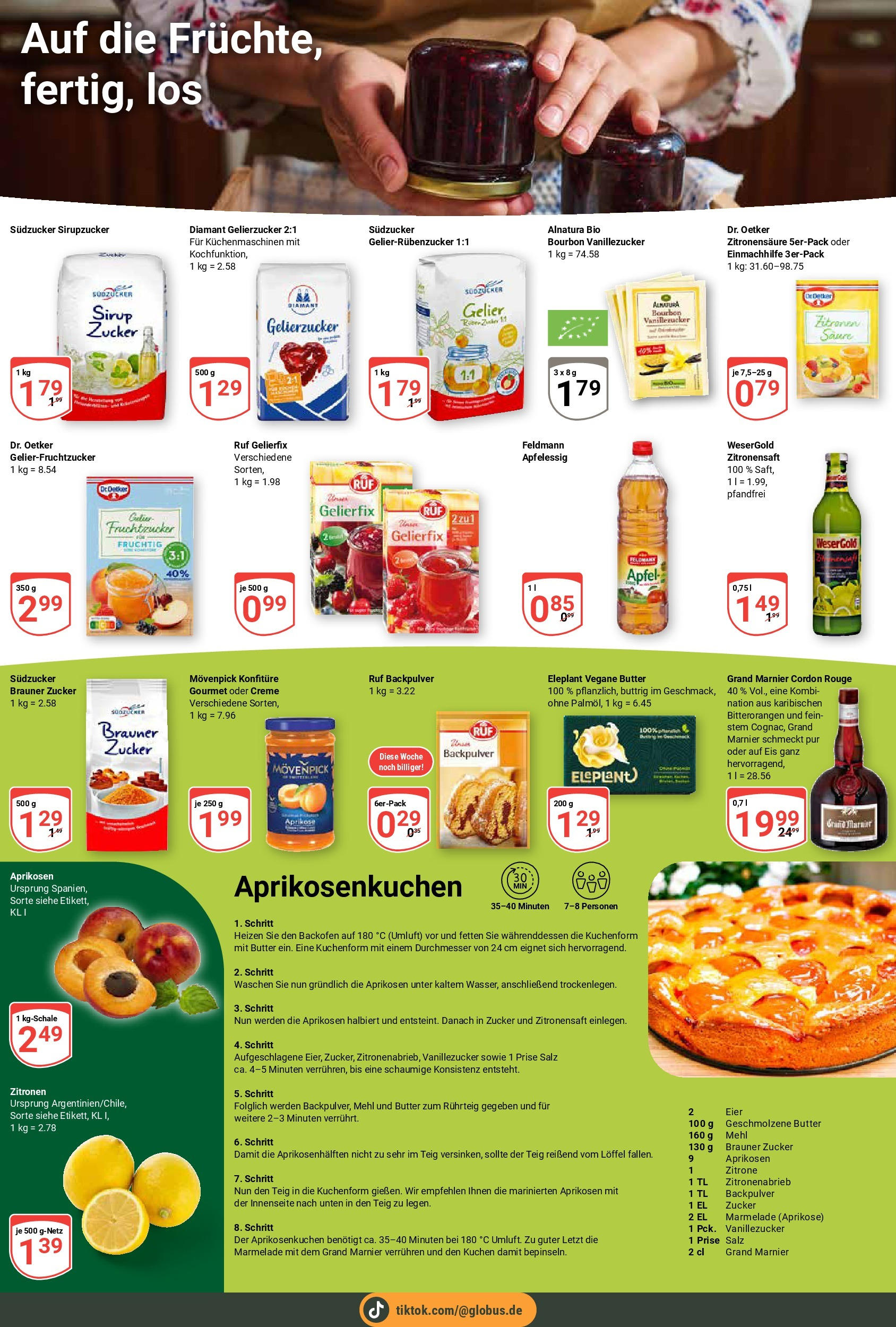Globus prospekt Erfurt-Linderbach (ab 03.08.2025) » Angebote ab Montag | Seite: 19 | Produkte: Gelierzucker, Äpfel, Creme, Salz Globus prospekt Erfurt-Linderbach (ab 03.08.2025) » Angebote online | Seite: 19 | Produkte: Gelierzucker, Äpfel, Creme, Salz