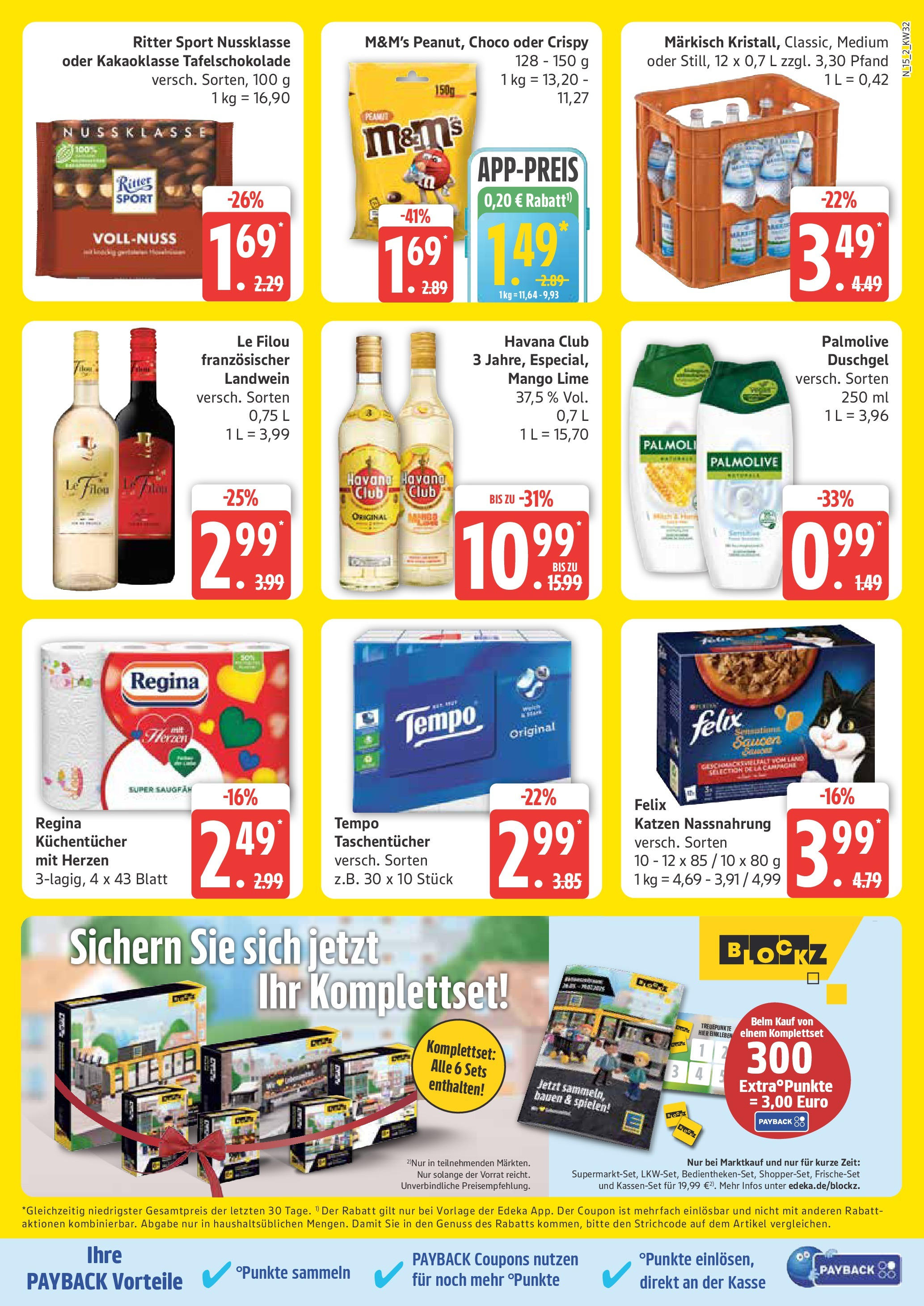 Marktkauf - Marktkauf: Wochenangebote (ab 03.08.2025) » Angebote ab Montag | Seite: 15 | Produkte: Havana club, Le filou, M&M's, Duschgel Marktkauf - Marktkauf: Wochenangebote (ab 03.08.2025) » Angebote online | Seite: 15 | Produkte: Havana club, Le filou, M&M's, Duschgel