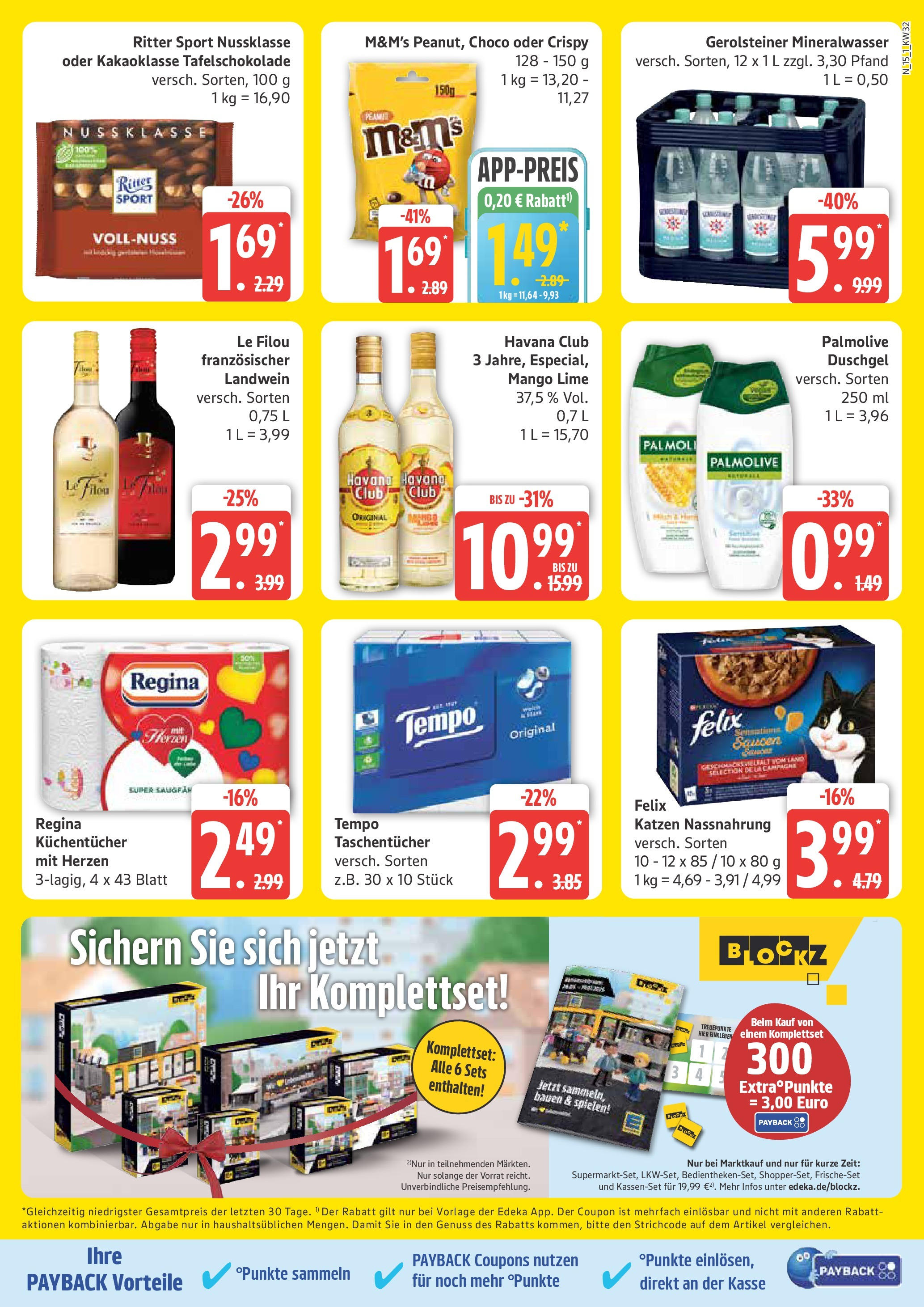 Marktkauf - Marktkauf: Wochenangebote (ab 03.08.2025) » Angebote ab Montag | Seite: 15 | Produkte: Le filou, M&M's, Mineralwasser, Duschgel Marktkauf - Marktkauf: Wochenangebote (ab 03.08.2025) » Angebote online | Seite: 15 | Produkte: Le filou, M&M's, Mineralwasser, Duschgel
