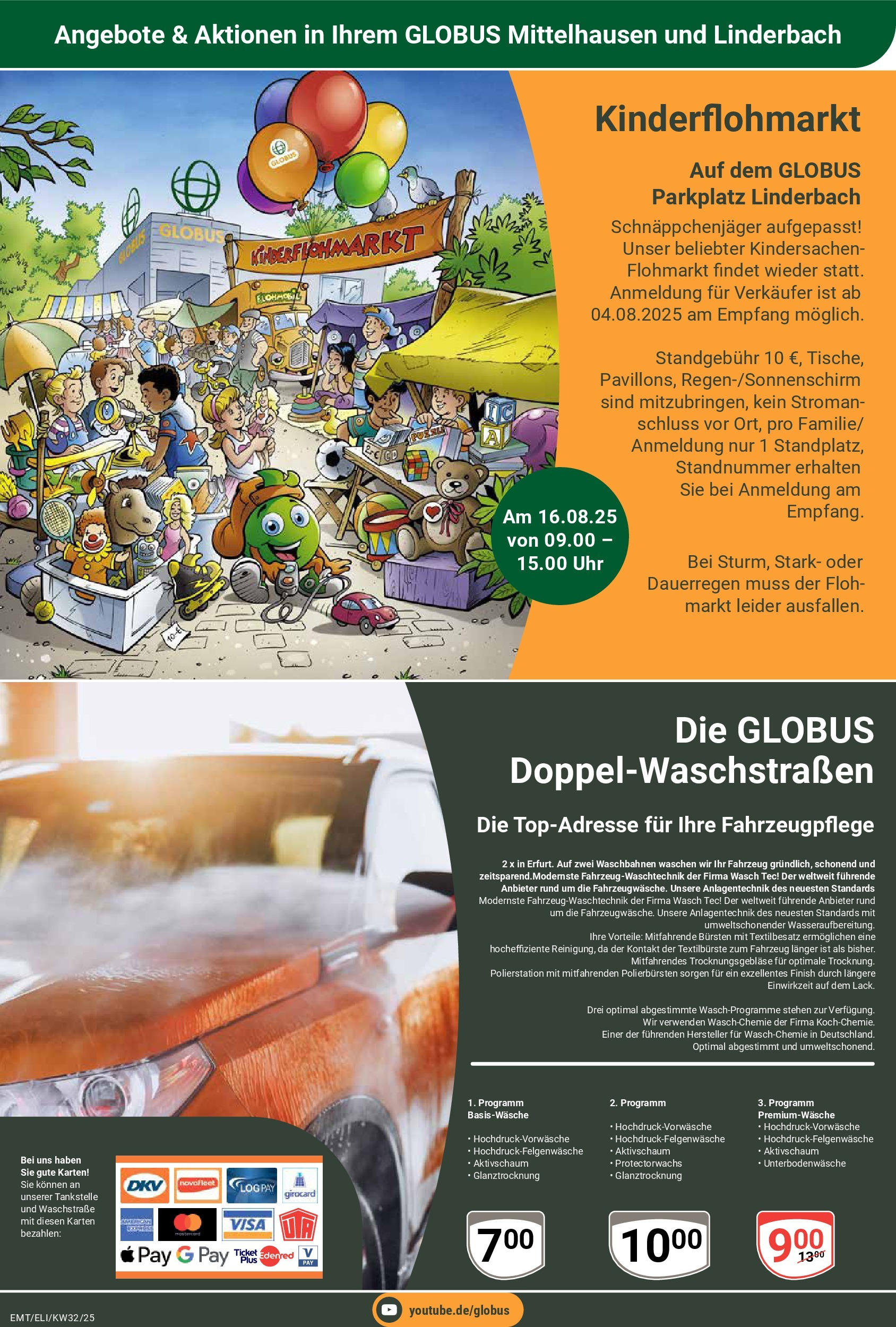 Globus prospekt Erfurt-Linderbach (ab 03.08.2025) » Angebote ab Montag | Seite: 31 | Produkte: Finish, Uhr Globus prospekt Erfurt-Linderbach (ab 03.08.2025) » Angebote online | Seite: 31 | Produkte: Finish, Uhr