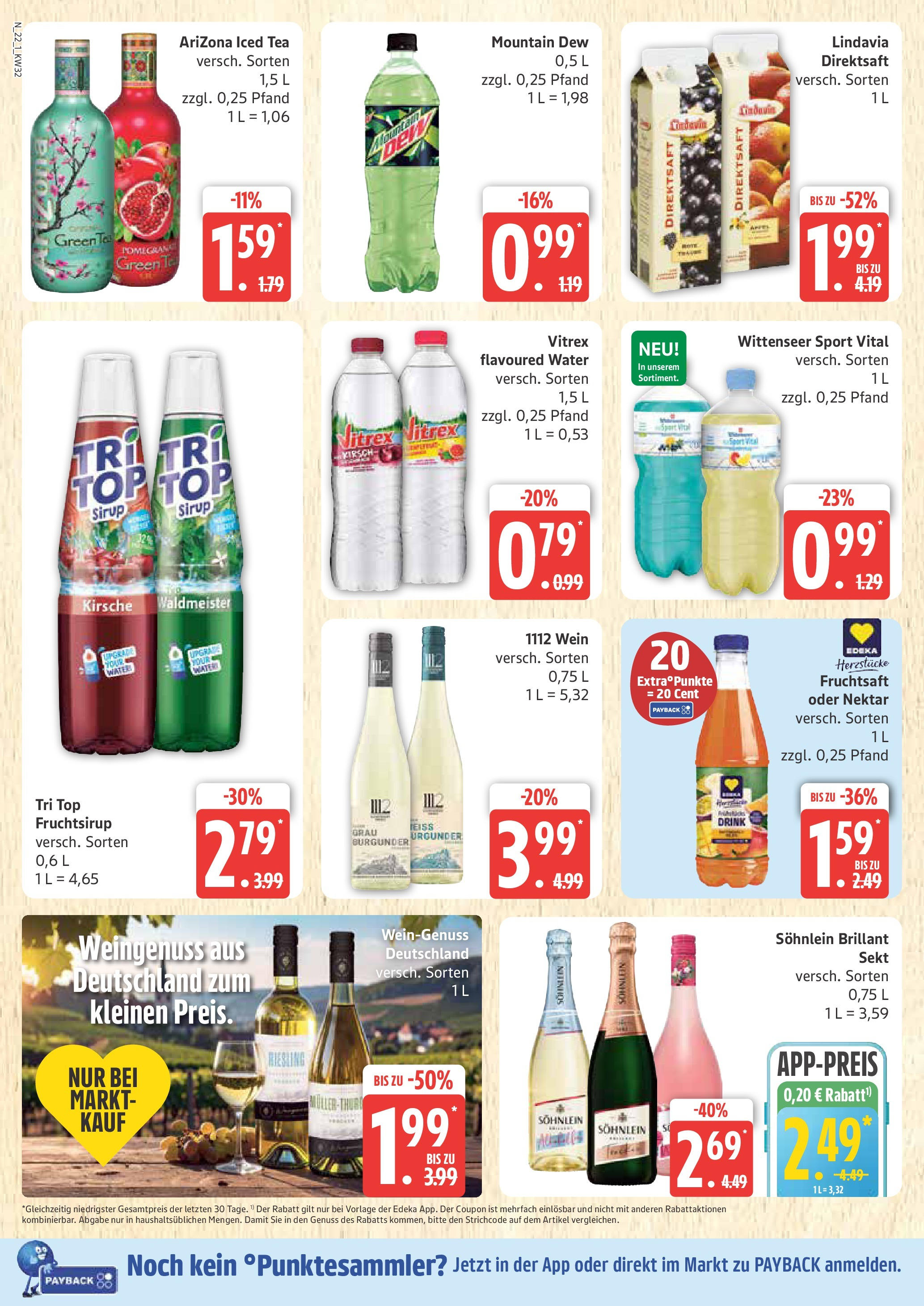 Marktkauf - Marktkauf: Wochenangebote (ab 03.08.2025) » Angebote ab Montag | Seite: 22 | Produkte: Top, Sekt, Wein, Fruchtsaft Marktkauf - Marktkauf: Wochenangebote (ab 03.08.2025) » Angebote online | Seite: 22 | Produkte: Top, Sekt, Wein, Fruchtsaft