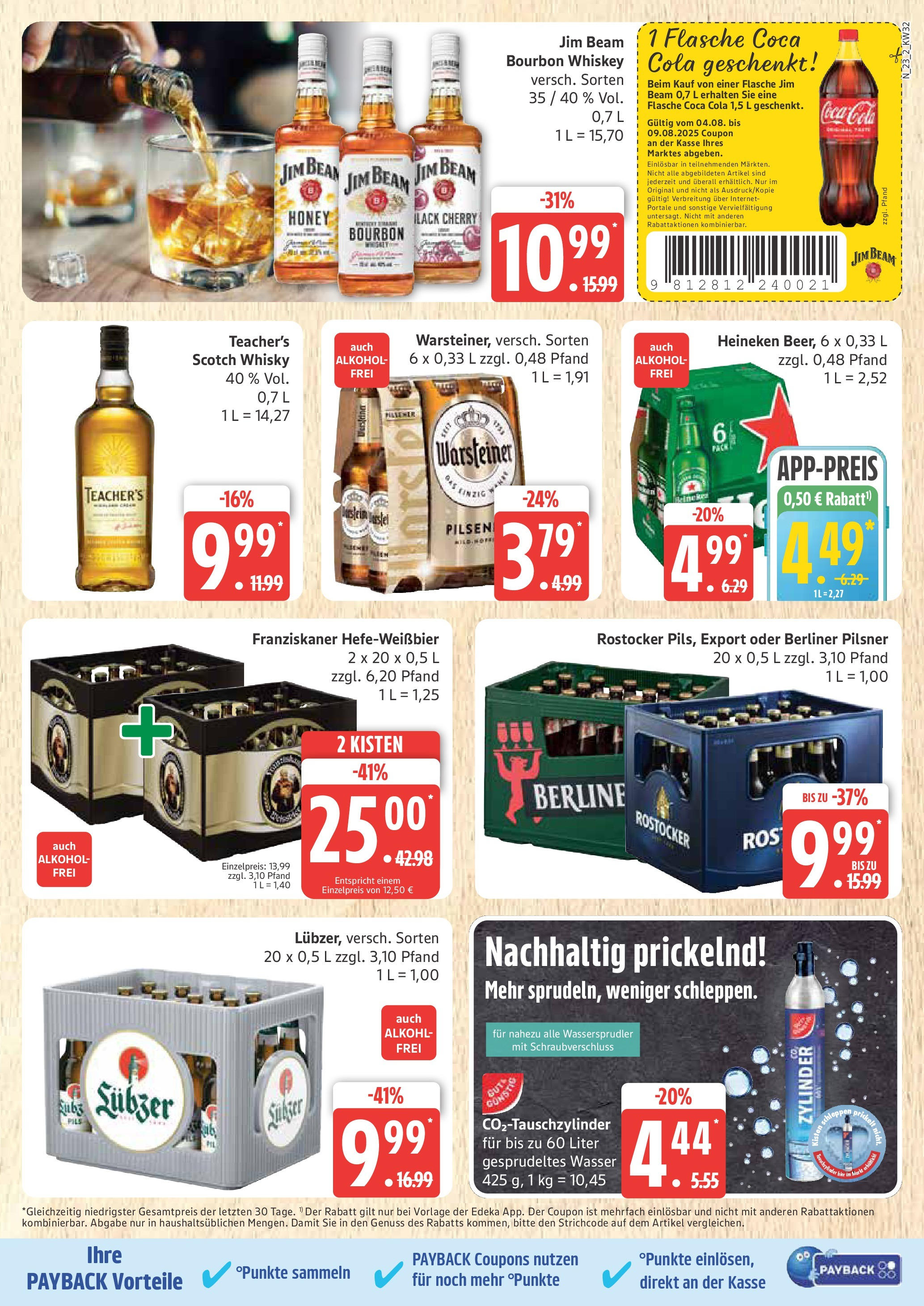 Marktkauf - Marktkauf: Wochenangebote (ab 03.08.2025) » Angebote ab Montag | Seite: 23 | Produkte: Berliner, Jim beam, Cola, Berliner pilsner Marktkauf - Marktkauf: Wochenangebote (ab 03.08.2025) » Angebote online | Seite: 23 | Produkte: Berliner, Jim beam, Cola, Berliner pilsner