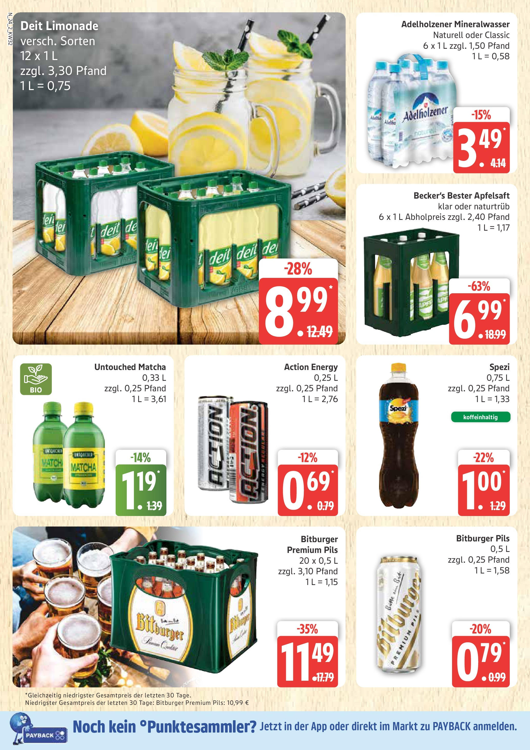 Marktkauf - Marktkauf: Wochenangebote (ab 03.08.2025) » Angebote ab Montag | Seite: 24 | Produkte: Bitburger, Energy, Pils, Apfelsaft Marktkauf - Marktkauf: Wochenangebote (ab 03.08.2025) » Angebote online | Seite: 24 | Produkte: Bitburger, Energy, Pils, Apfelsaft