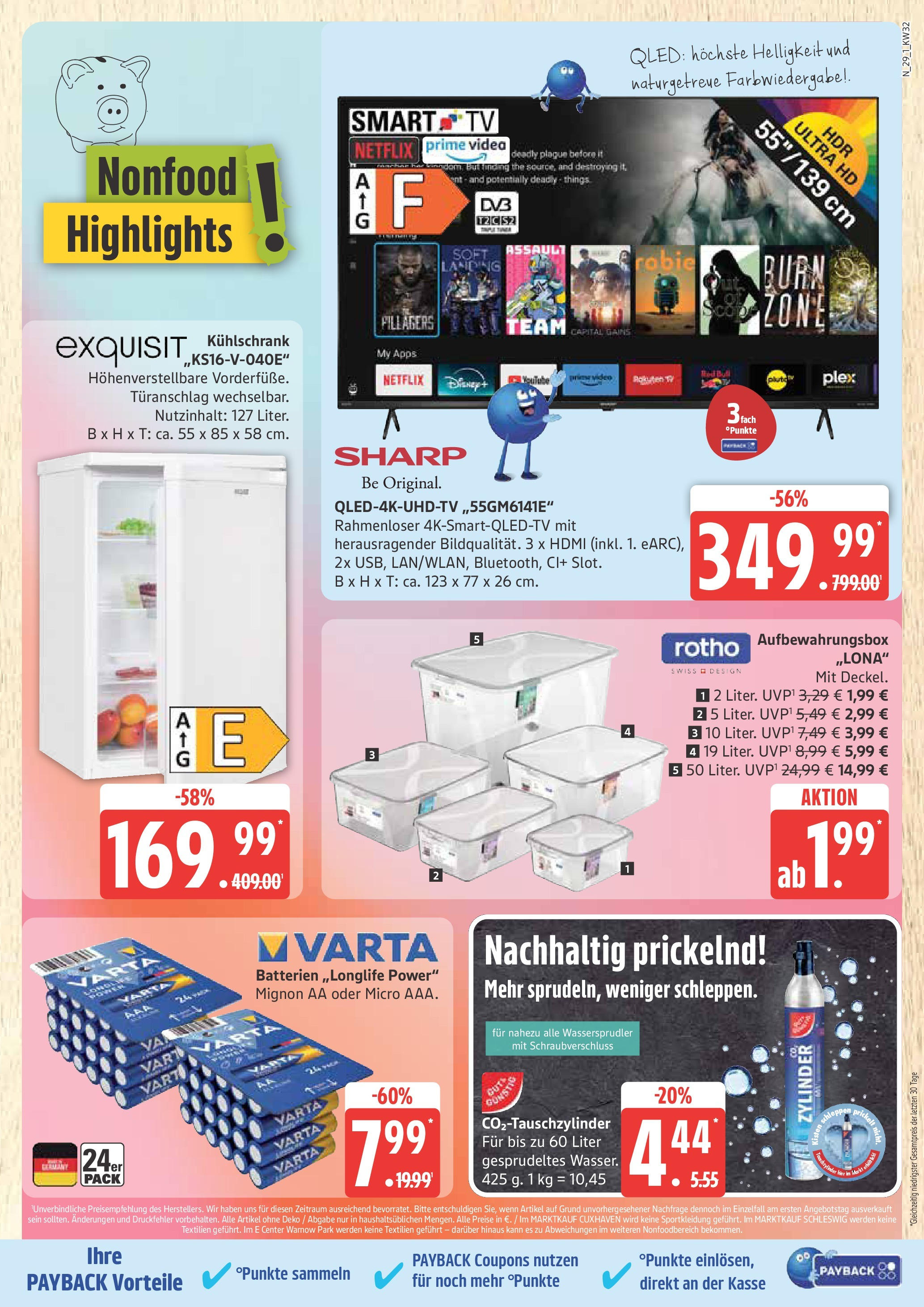 Marktkauf - Marktkauf: Wochenangebote (ab 03.08.2025) » Angebote ab Montag | Seite: 29 | Produkte: Kühlschrank, Smart TV, TV, Video Marktkauf - Marktkauf: Wochenangebote (ab 03.08.2025) » Angebote online | Seite: 29 | Produkte: Kühlschrank, Smart TV, TV, Video