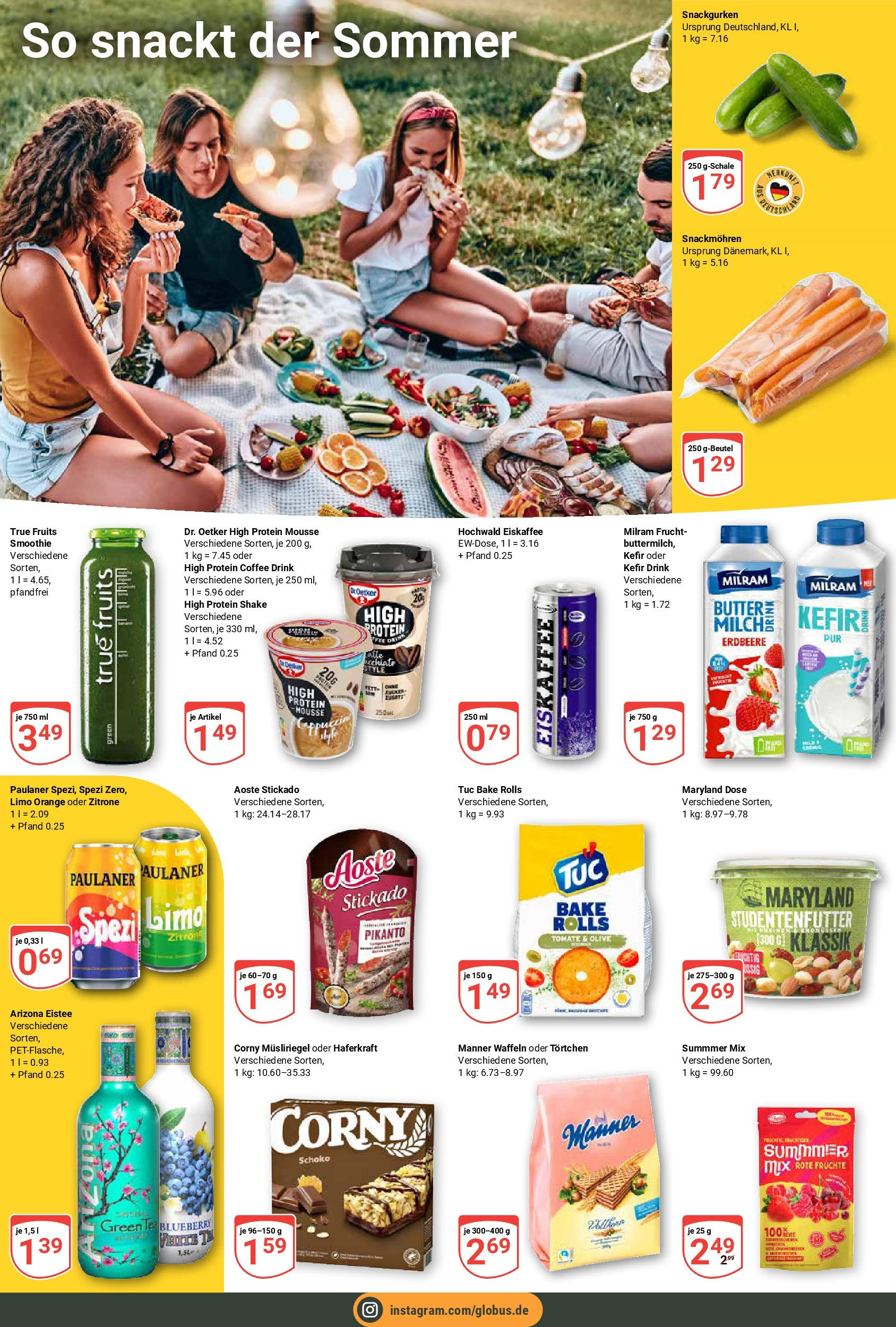 Globus prospekt Wetzlar-Dutenhofen (ab 03.08.2025) » Angebote ab Montag | Seite: 19 | Produkte: Kefir, Butter, Waffeln, Milram Globus prospekt Wetzlar-Dutenhofen (ab 03.08.2025) » Angebote online | Seite: 19 | Produkte: Kefir, Butter, Waffeln, Milram