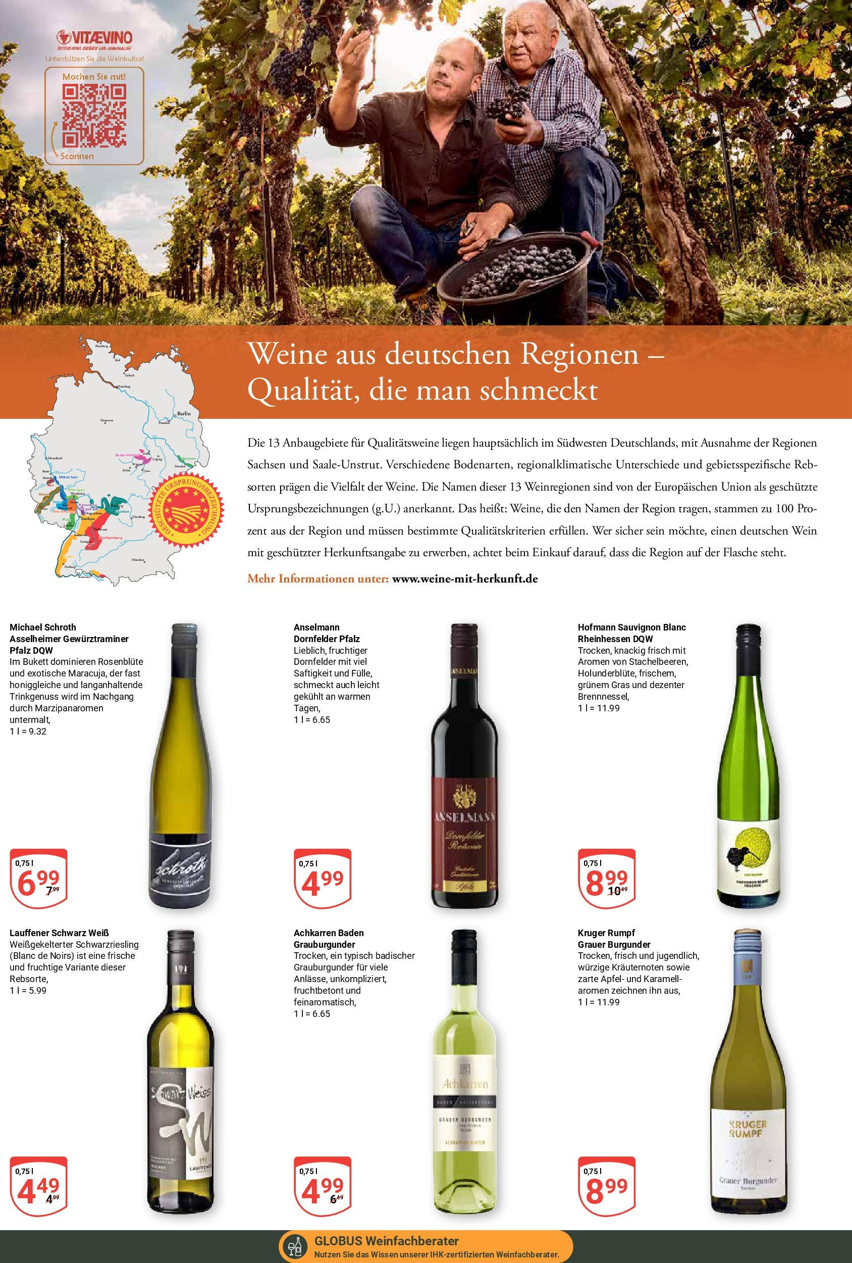 Globus prospekt Tönisvorst (ab 03.08.2025) » Angebote ab Montag | Seite: 20 | Produkte: Äpfel, Wein Globus prospekt Tönisvorst (ab 03.08.2025) » Angebote online | Seite: 20 | Produkte: Äpfel, Wein