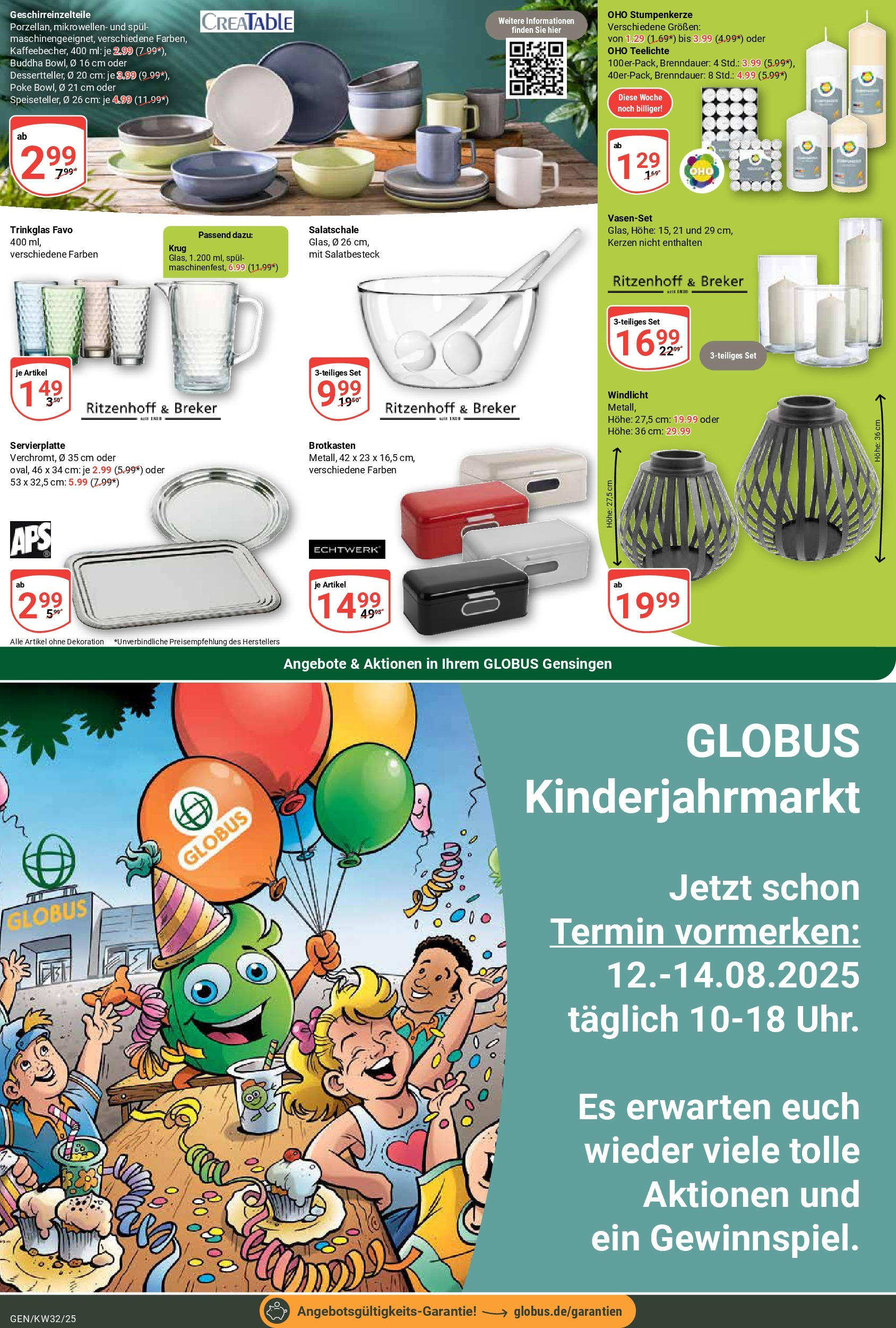 Globus prospekt Gensingen	 (ab 03.08.2025) » Angebote online | Seite: 27
