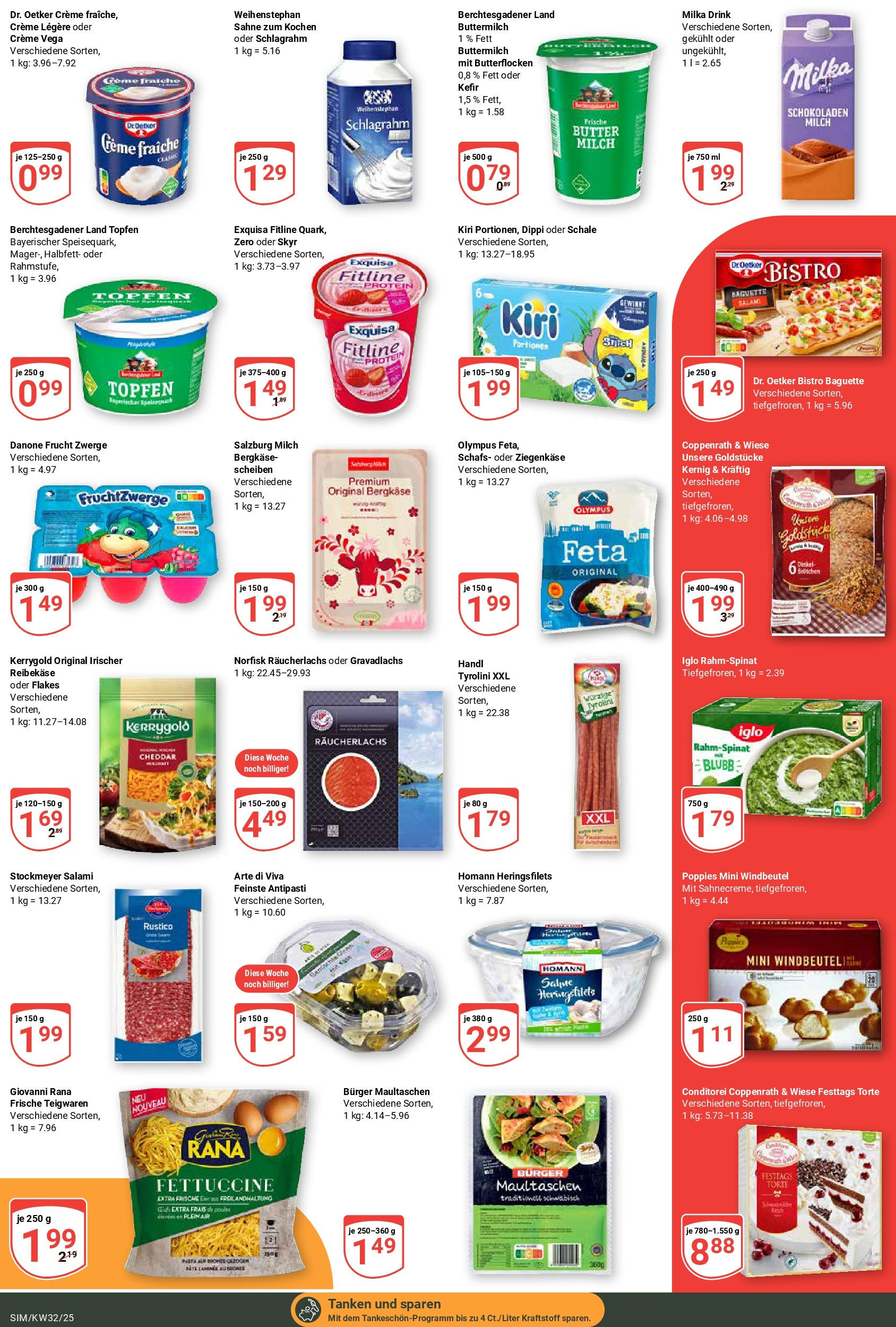 Globus prospekt Simmern	 (ab 03.08.2025) » Angebote online | Seite: 3 | Produkte: Kefir, Creme, Skyr, Maultaschen