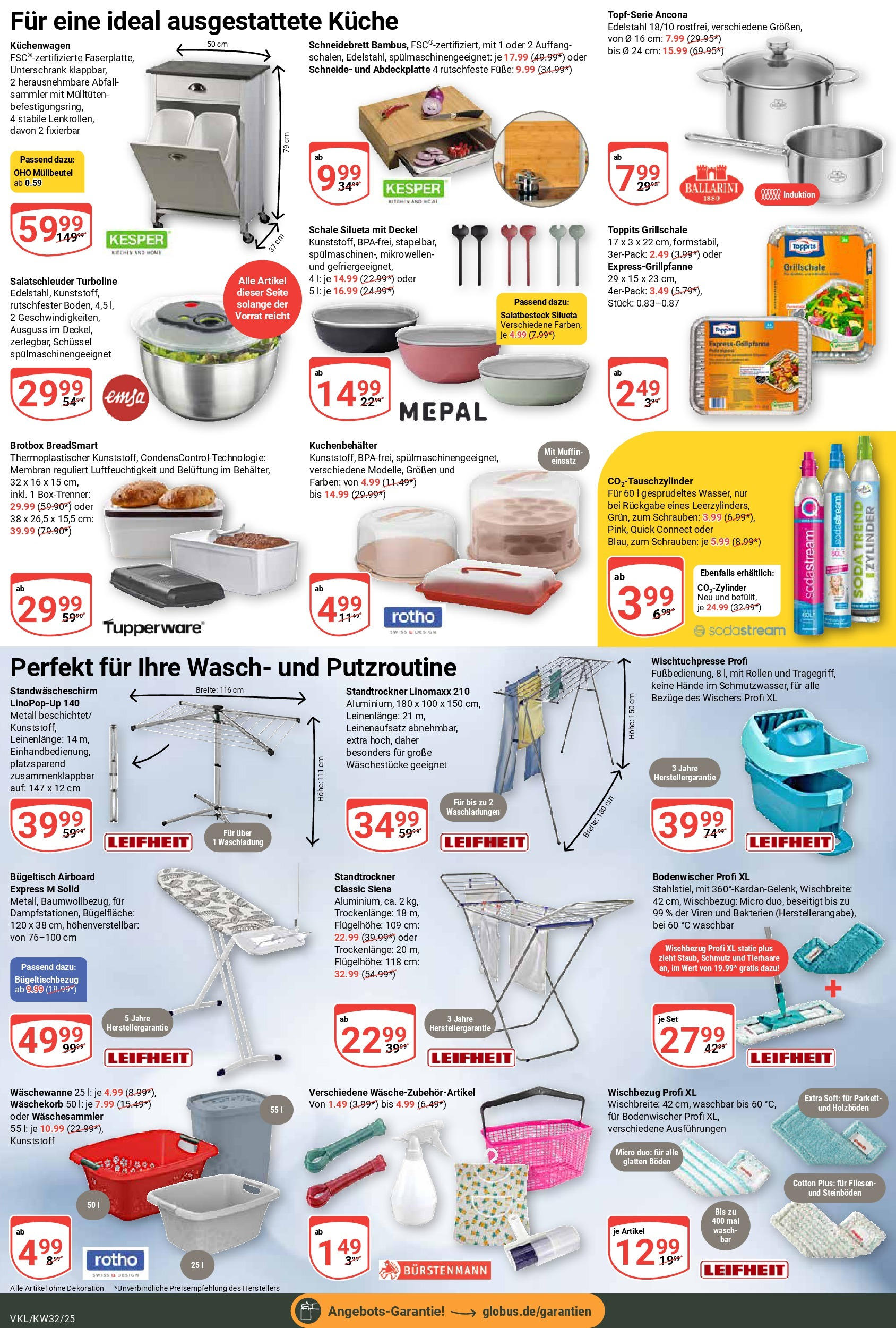 Globus prospekt Völklingen (ab 03.08.2025) » Angebote ab Montag | Seite: 24 | Produkte: Küche, Unterschrank, Sodastream Globus prospekt Völklingen (ab 03.08.2025) » Angebote online | Seite: 24 | Produkte: Küche, Unterschrank, Sodastream