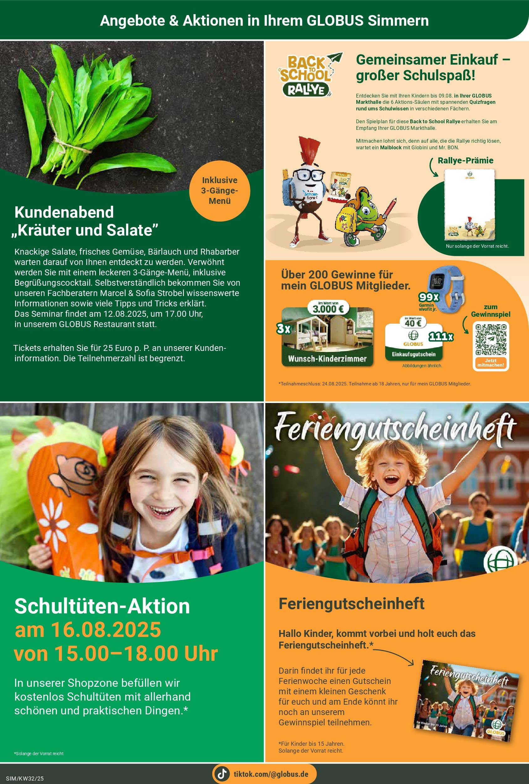 Globus prospekt Simmern	 (ab 03.08.2025) » Angebote online | Seite: 24 | Produkte: Rhabarber, Uhr