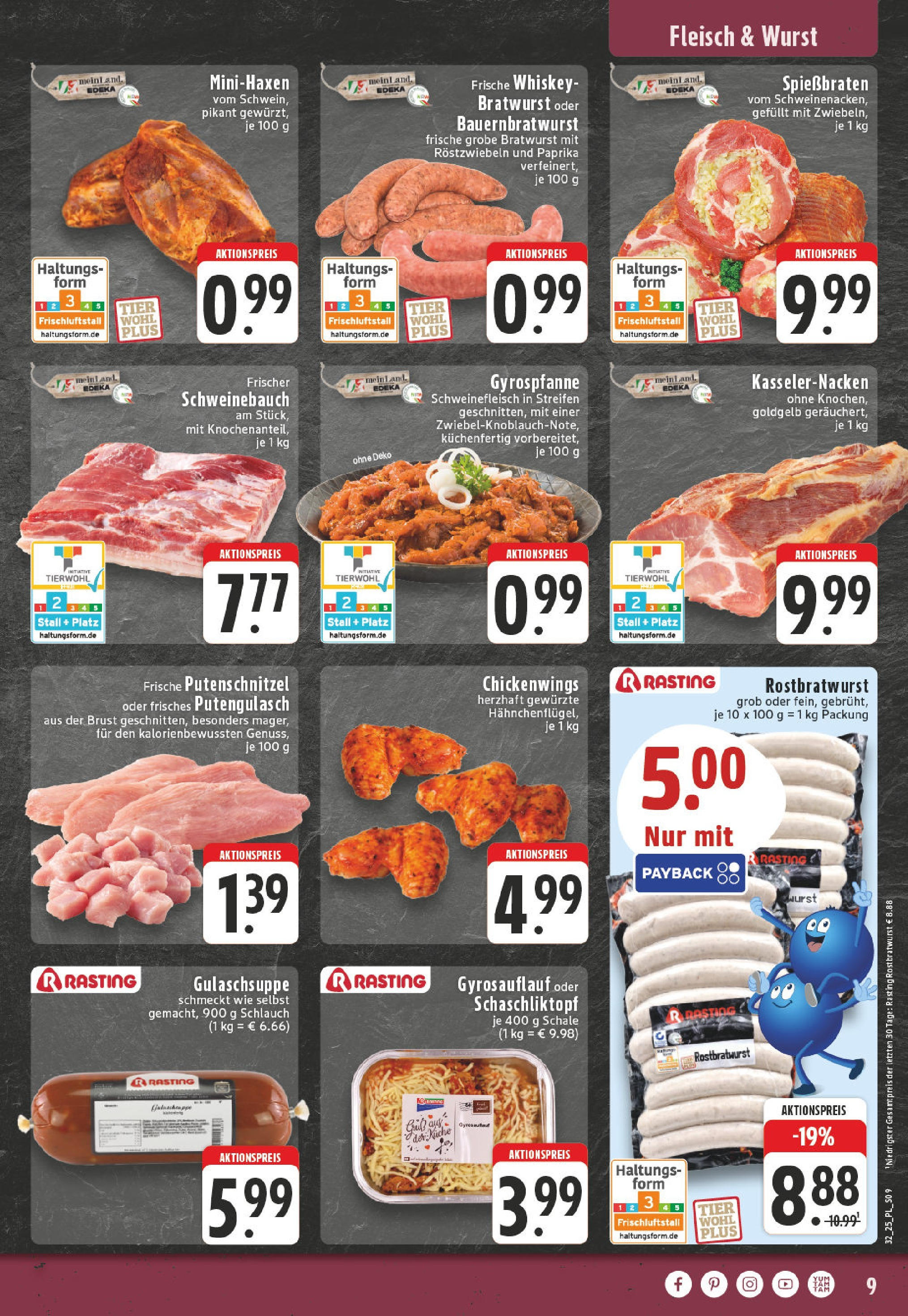 Edeka prospekt Wickede	 (ab 03.08.2025) » Angebote Online | Seite: 9
