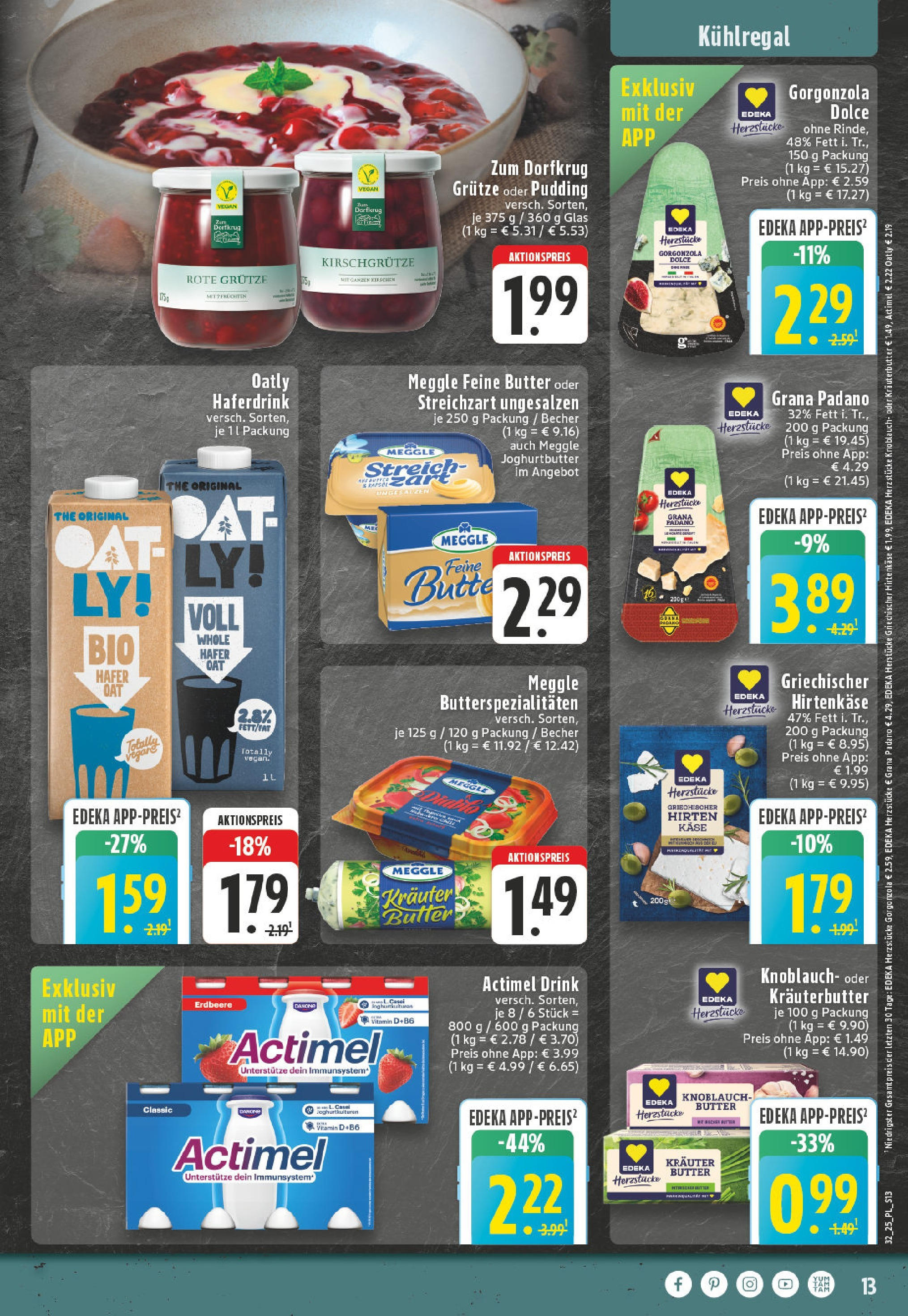 Edeka prospekt Wickede	 (ab 03.08.2025) » Angebote Online | Seite: 13