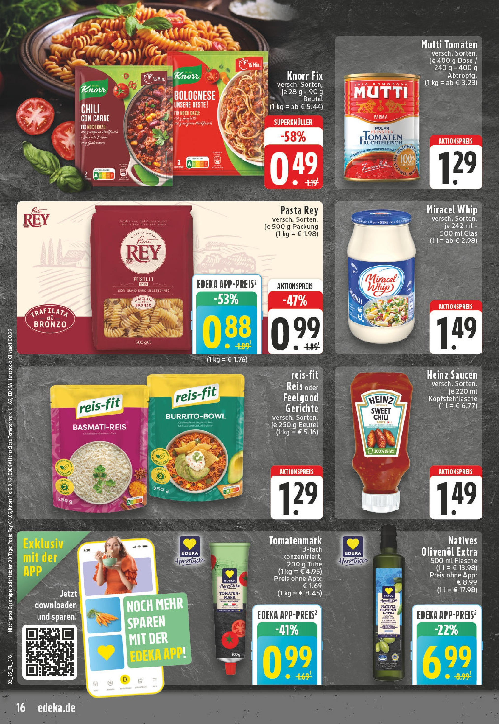 Edeka prospekt Wickede	 (ab 03.08.2025) » Angebote Online | Seite: 16