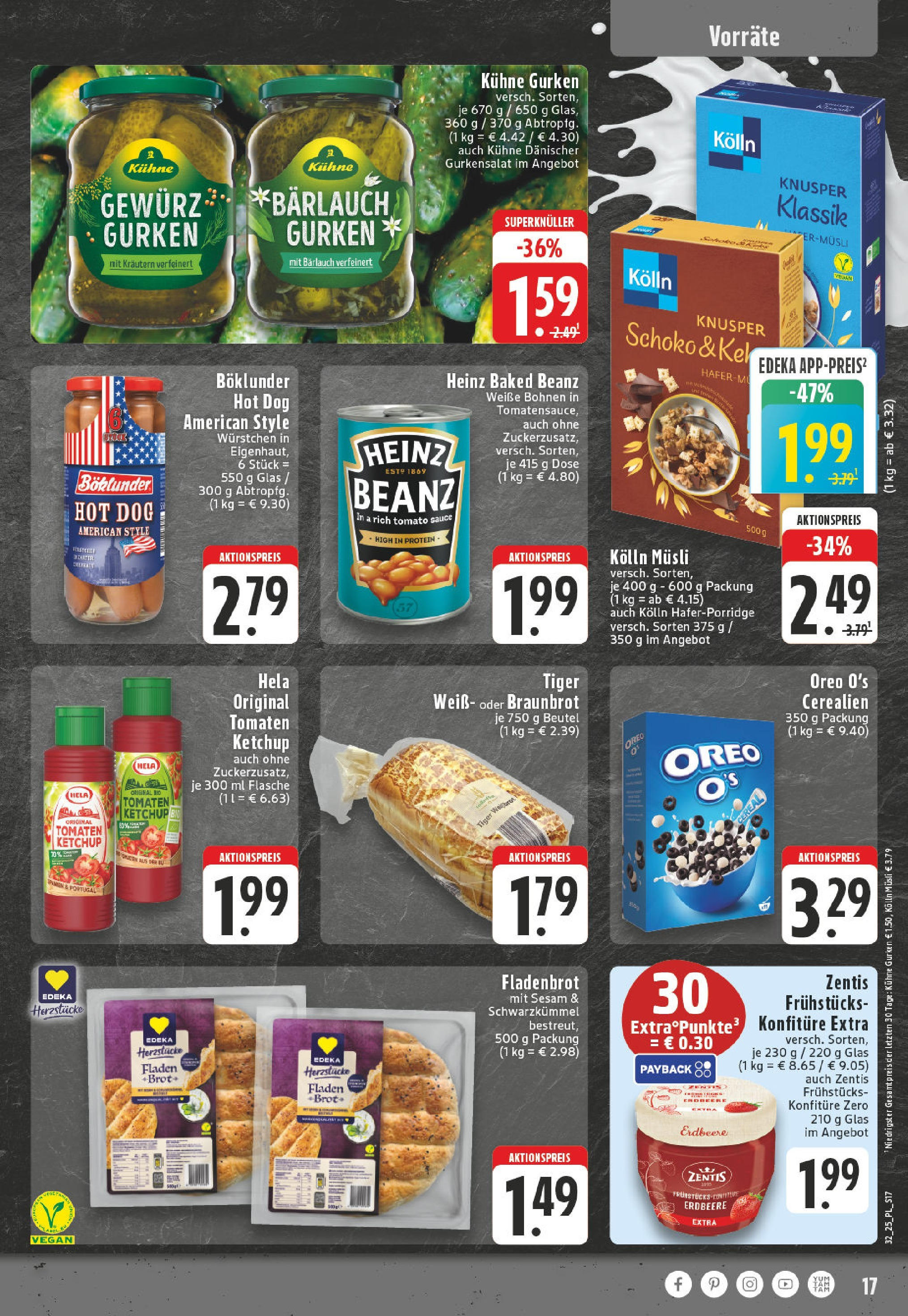 Edeka prospekt Wickede	 (ab 03.08.2025) » Angebote Online | Seite: 17