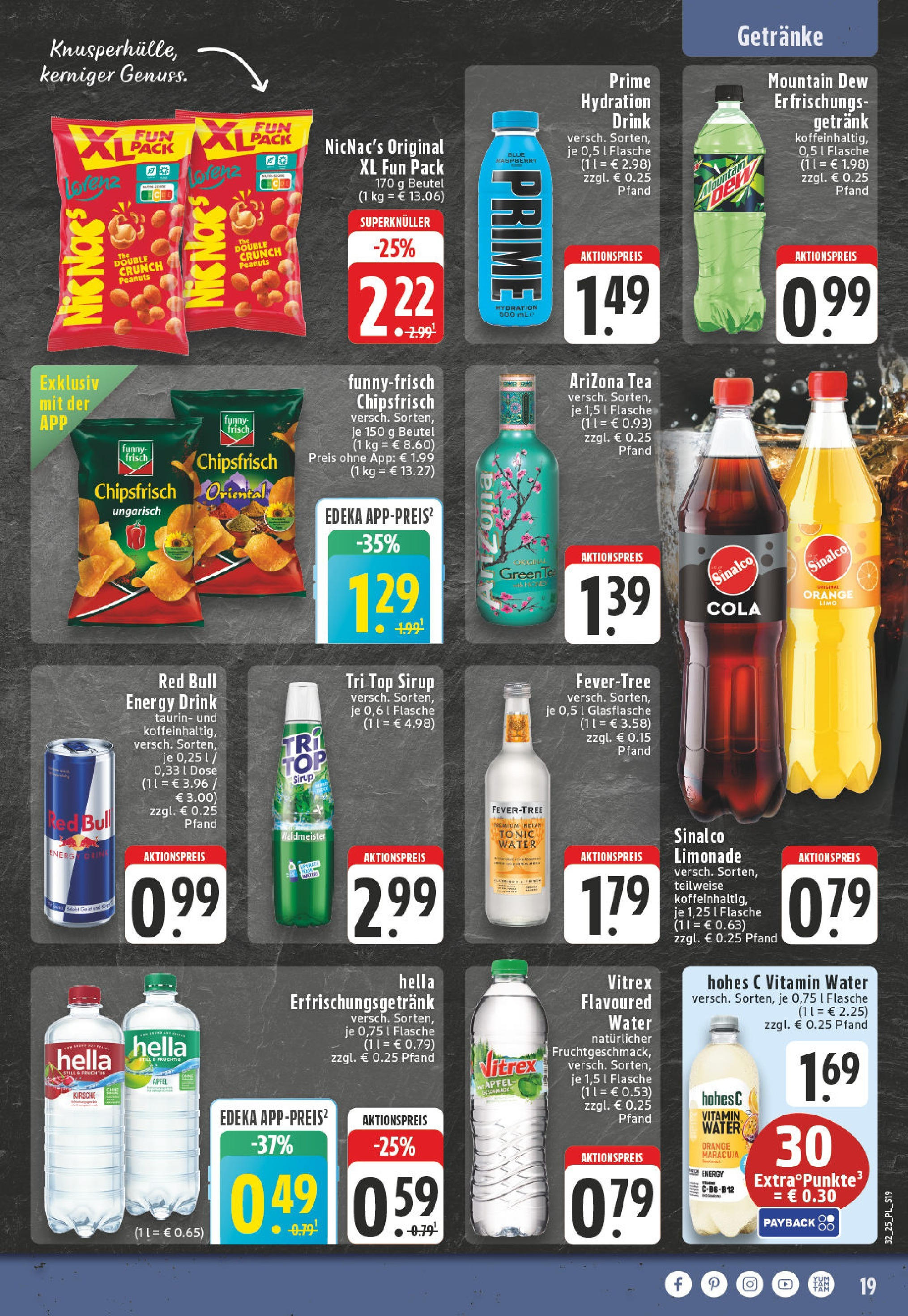 Edeka prospekt Wickede	 (ab 03.08.2025) » Angebote Online | Seite: 19