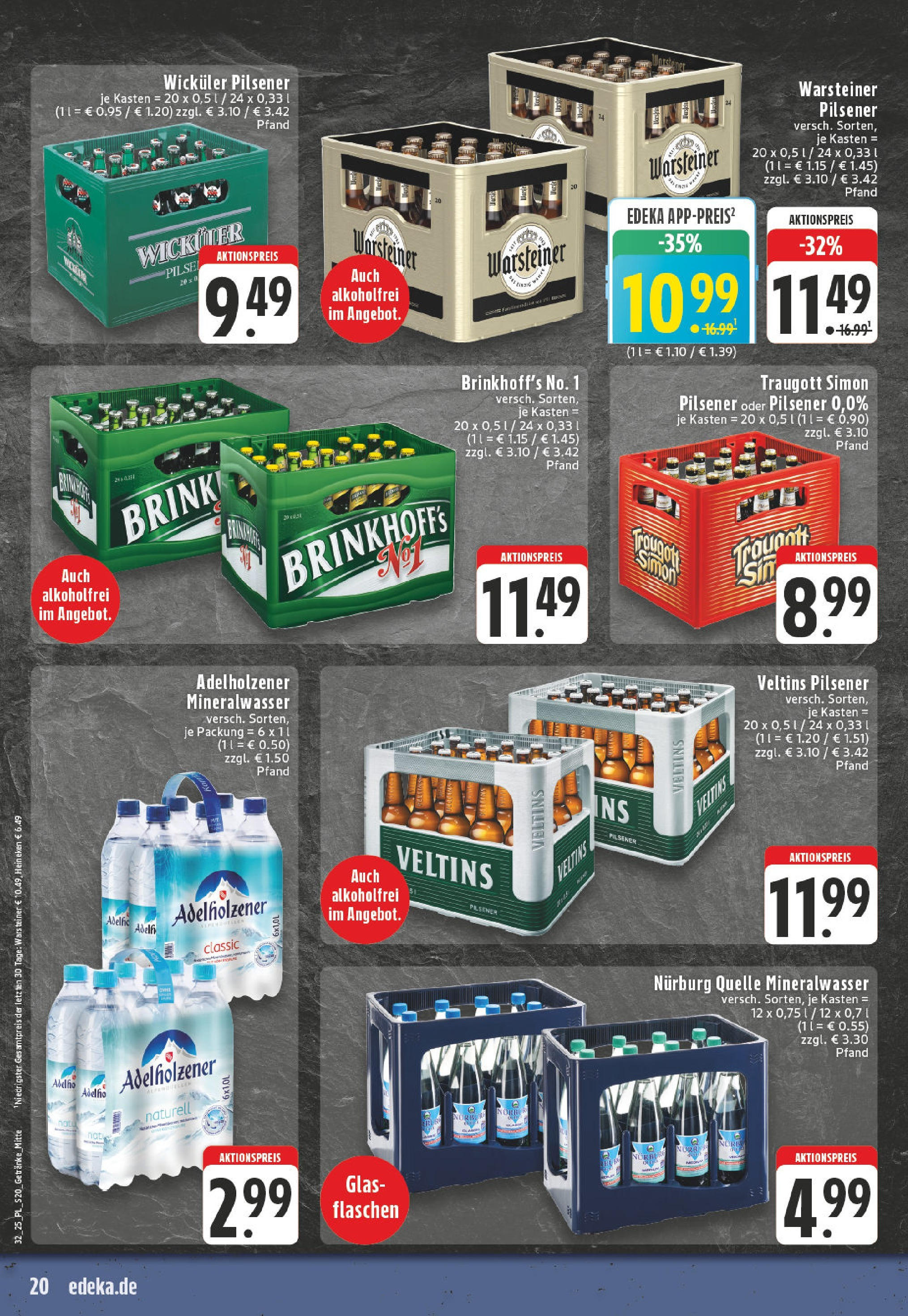 Edeka prospekt Wickede	 (ab 03.08.2025) » Angebote Online | Seite: 20