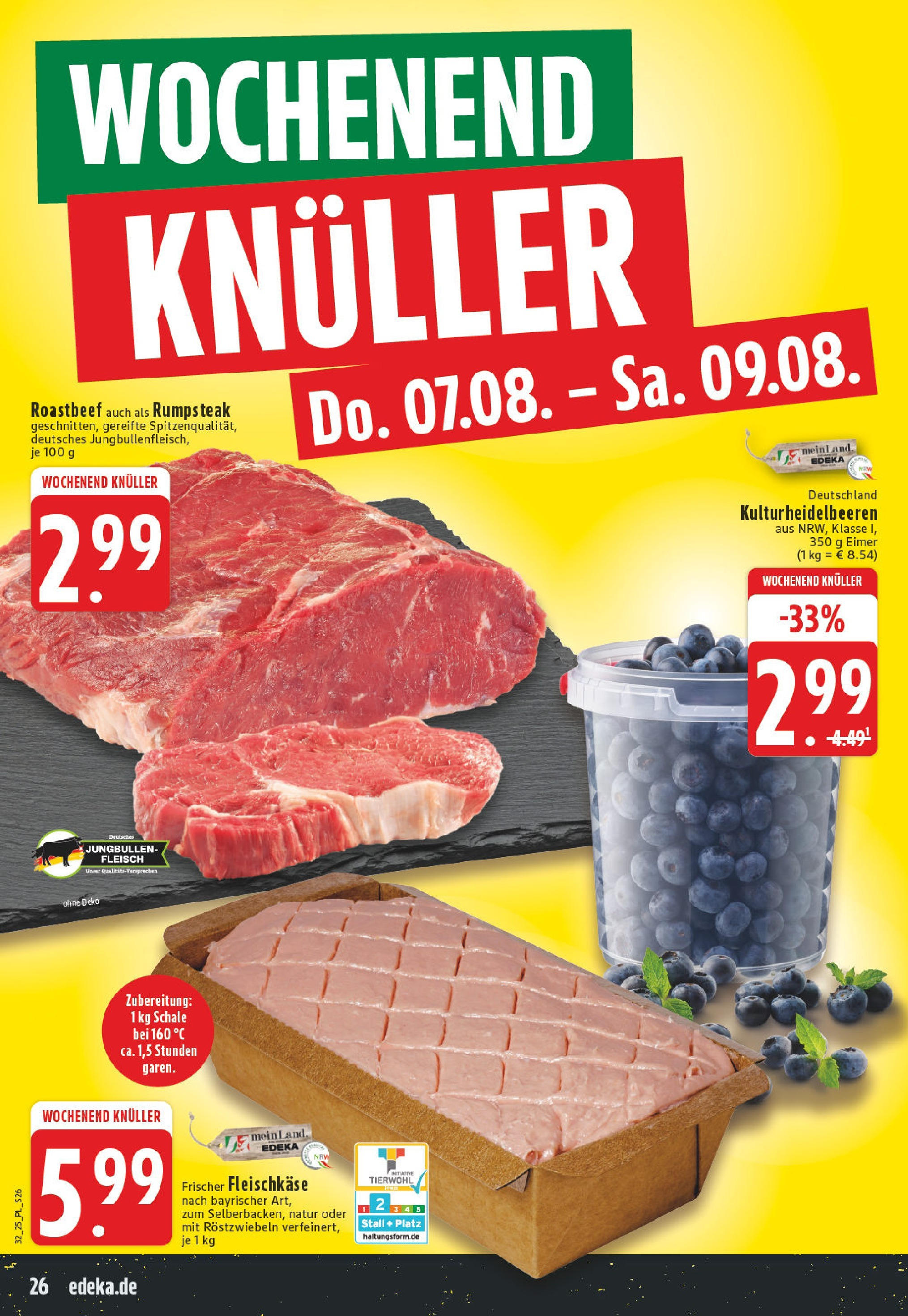 Edeka prospekt Wickede	 (ab 03.08.2025) » Angebote Online | Seite: 26
