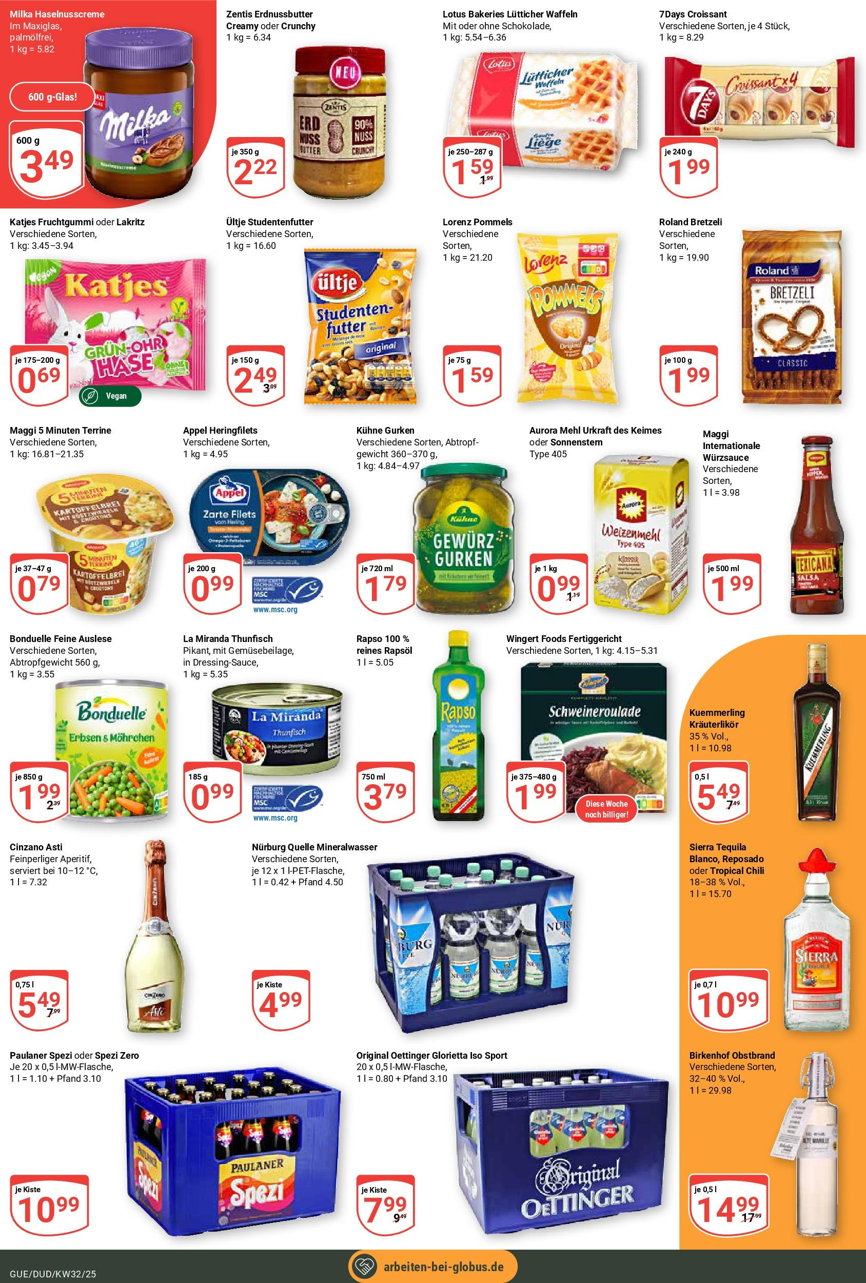 Globus prospekt Saarbrücken-Dudweiler	 (ab 03.08.2025) » Angebote online | Seite: 4 | Produkte: Gewicht, Maggi, Rapsöl, Chili