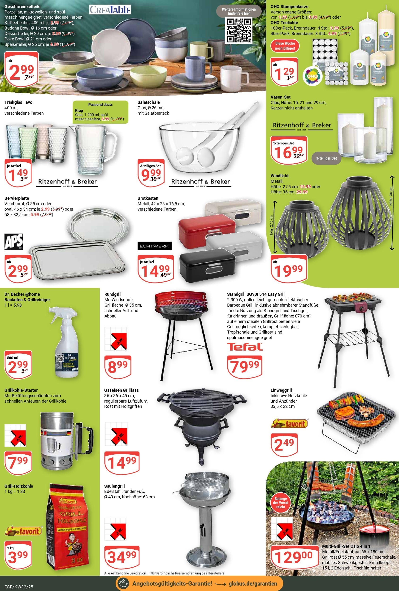 Globus prospekt Eschborn	 (ab 03.08.2025) » Angebote online | Seite: 23 | Produkte: Grill, Backofen