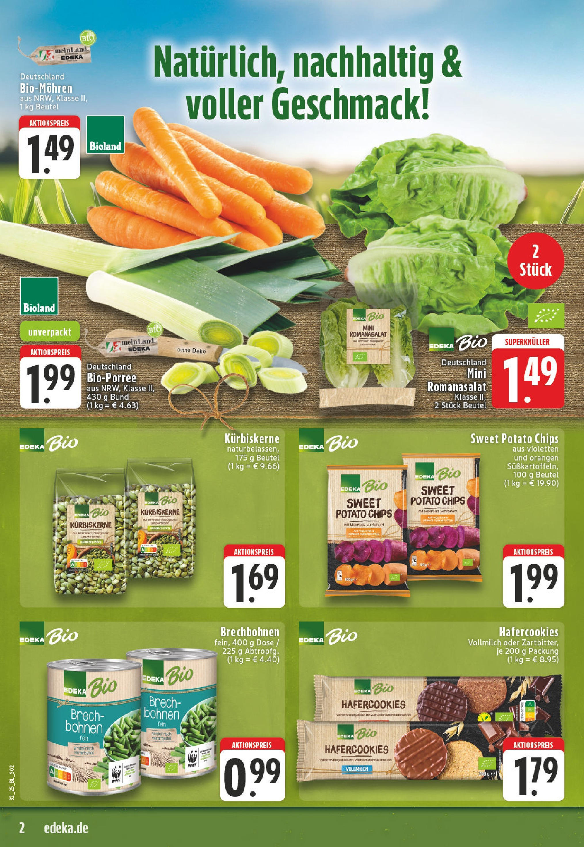 Edeka prospekt Leverkusen	 (ab 03.08.2025) » Angebote Online | Seite: 2